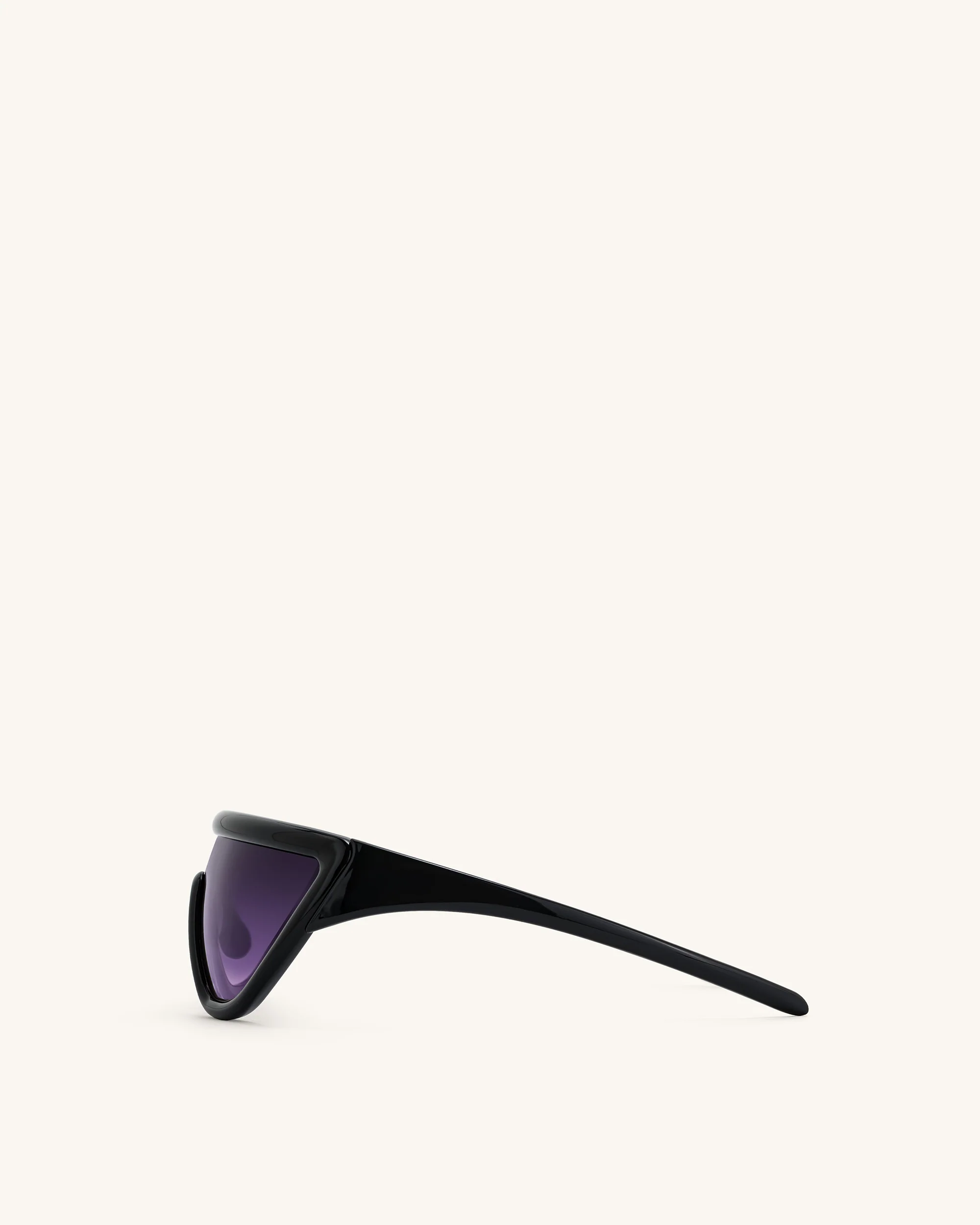 Angelica D Frame Sunglasses - Black - Image 3