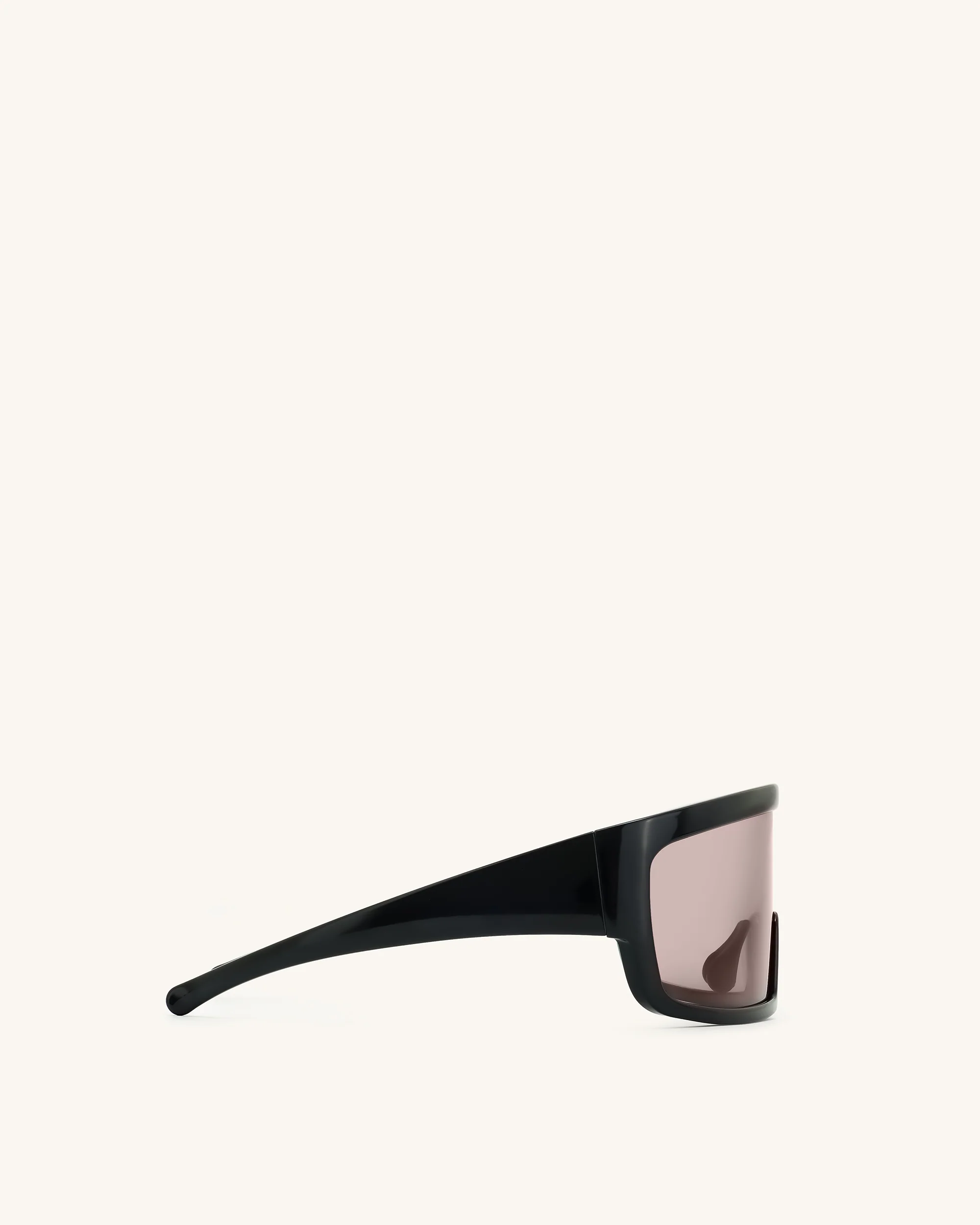 Avalynn Square Frame Sunglasses - Black - Image 4
