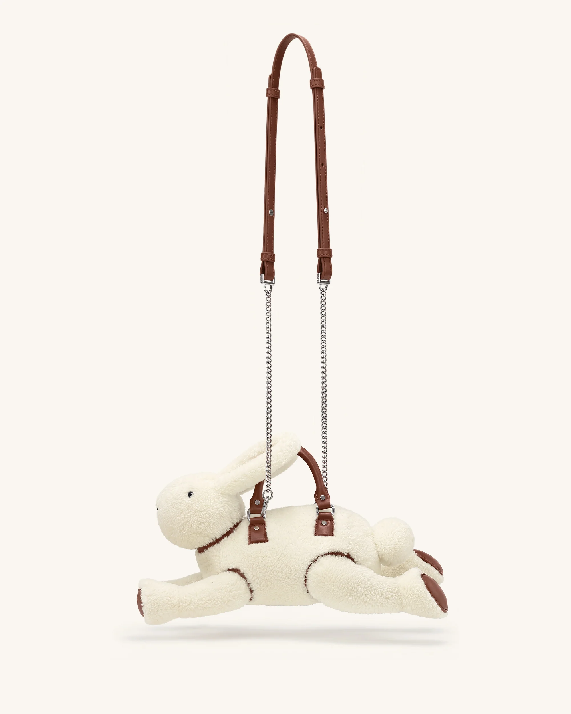 Bella Bunny Shaped Top Handle Bag - White - Image 2