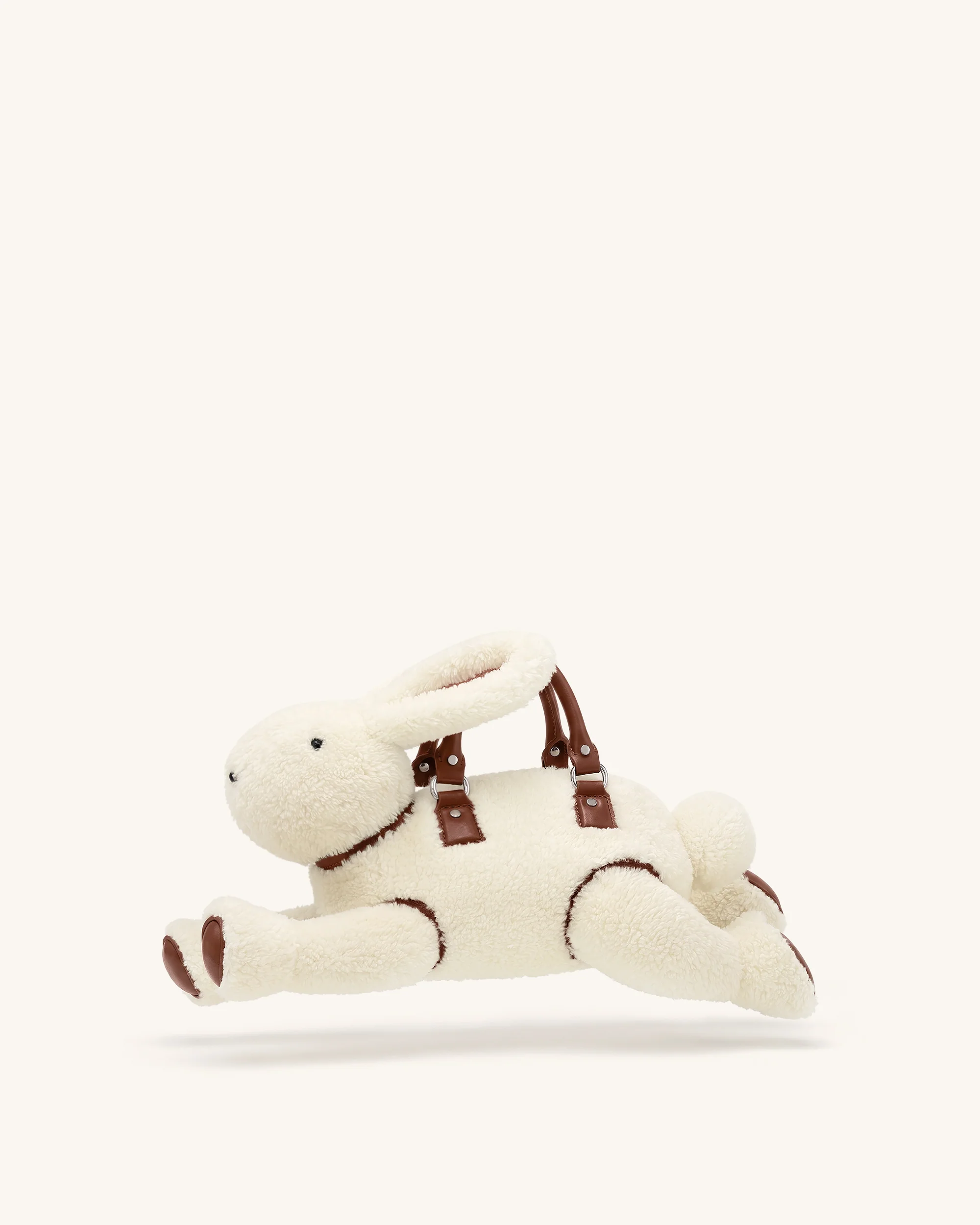 Bella Bunny Shaped Top Handle Bag - White - Image 3