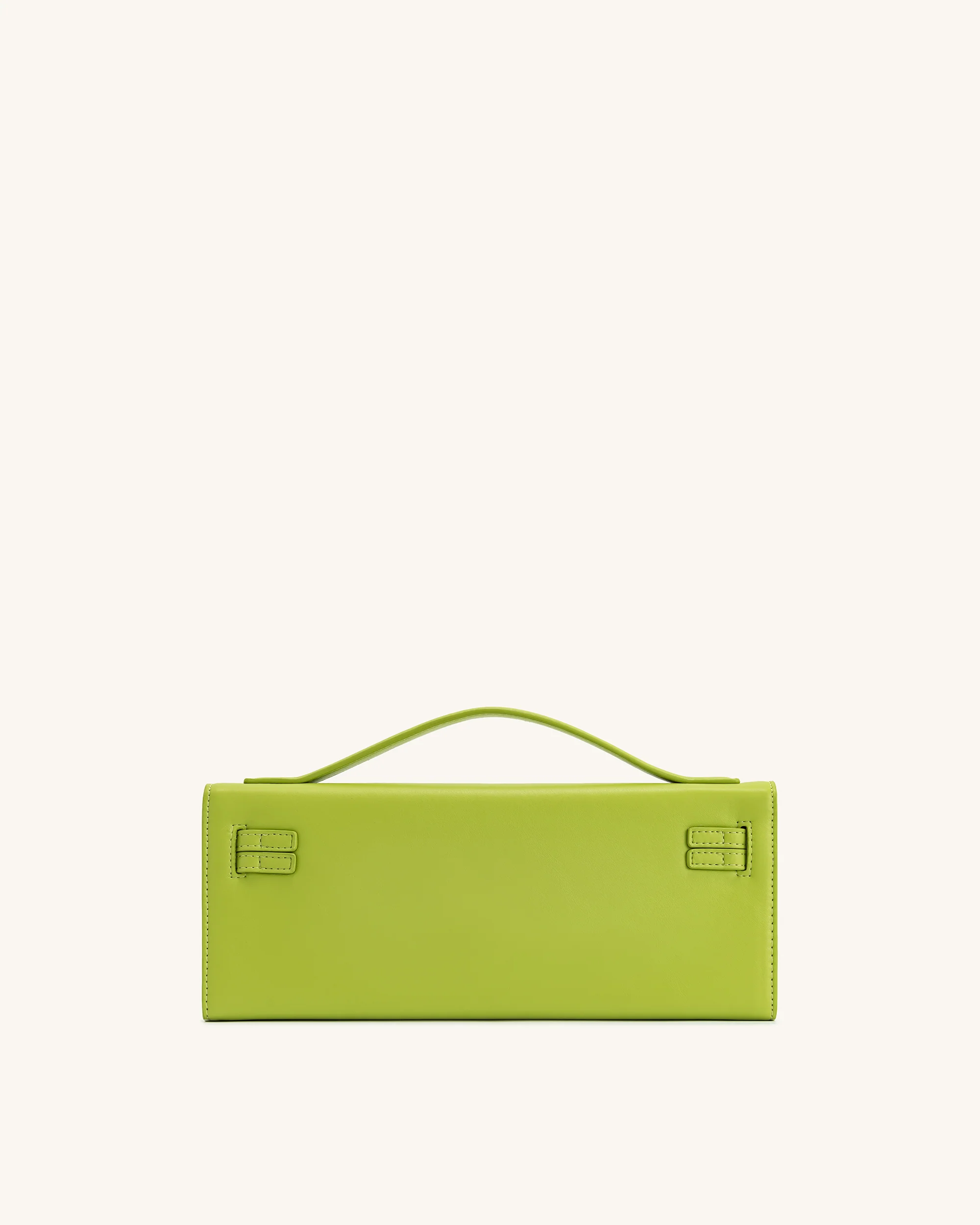 Bria Structured Top Handle Bag - Green - Image 4
