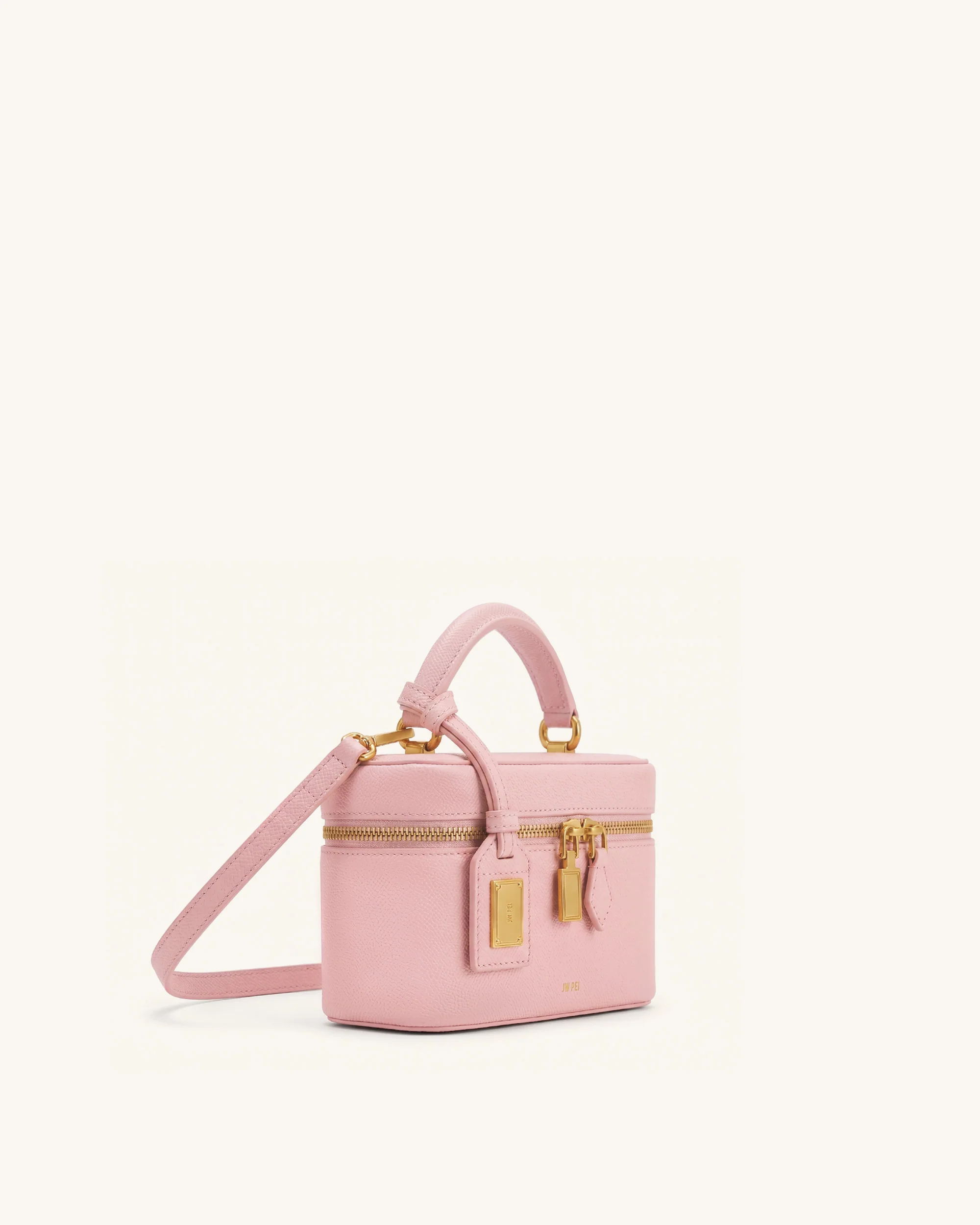 Cleo Box Shape Top Handle Bag - Pink - Image 2
