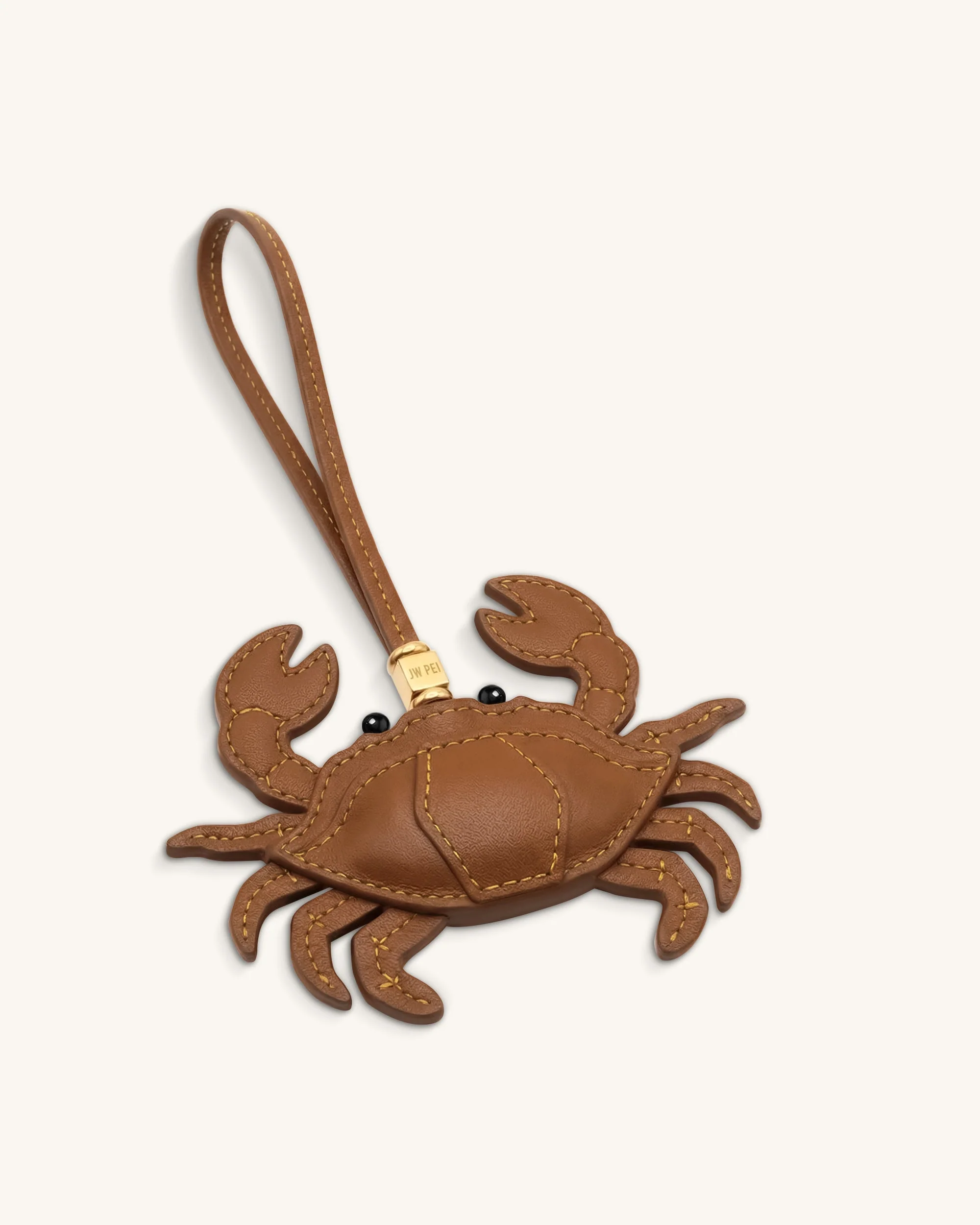 Crab Bag Charm - Brown - Image 3