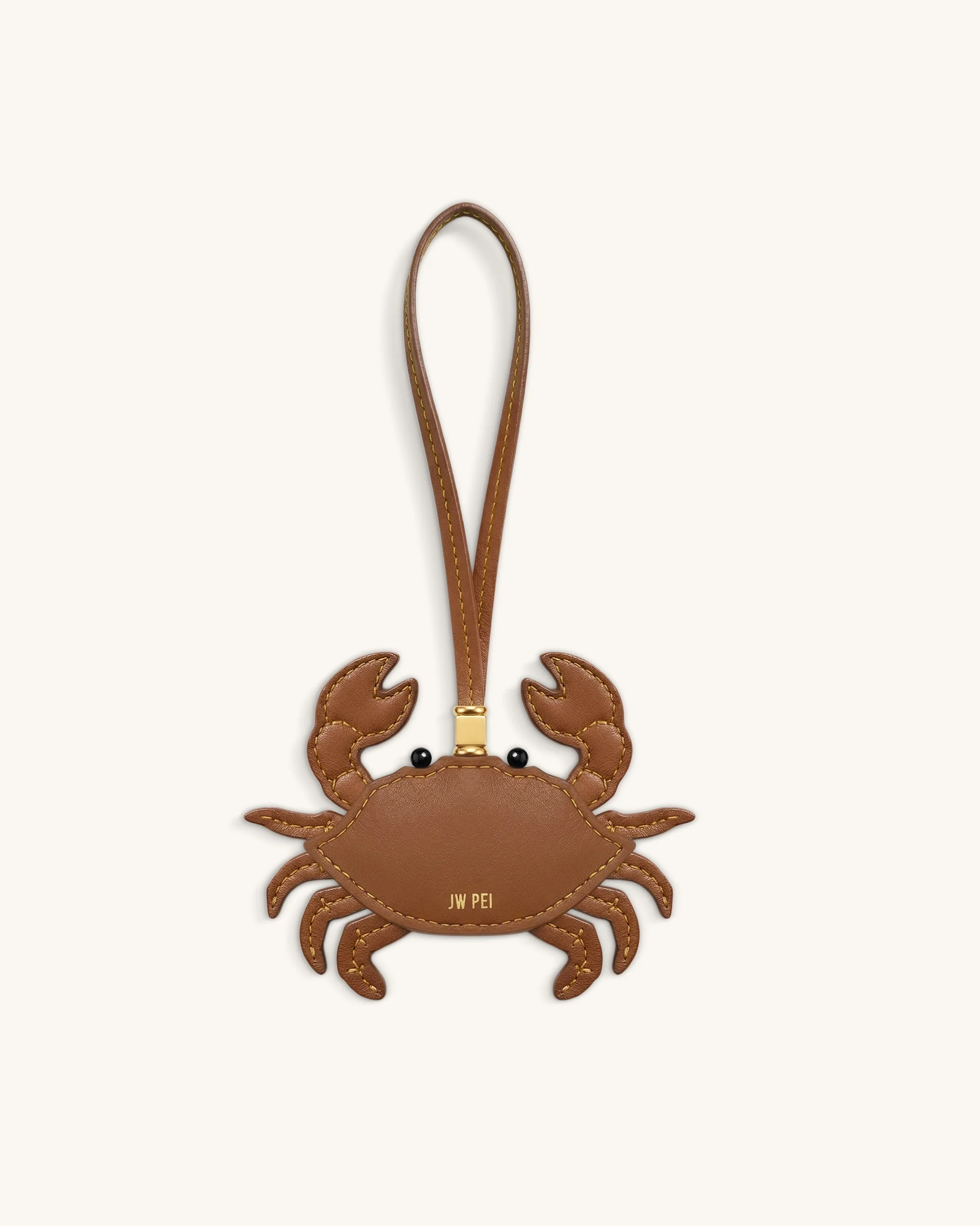 Crab Bag Charm - Brown - Image 4