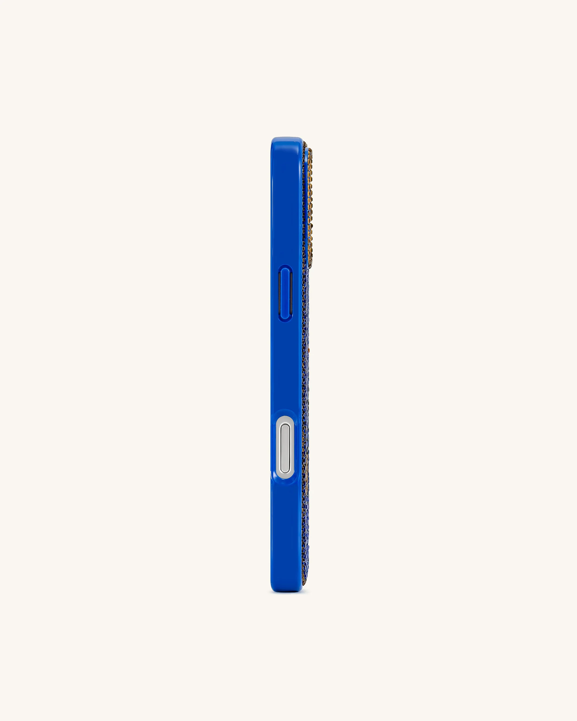 Dachshund with Flower Phone Case - Multicolor Blue - Image 3