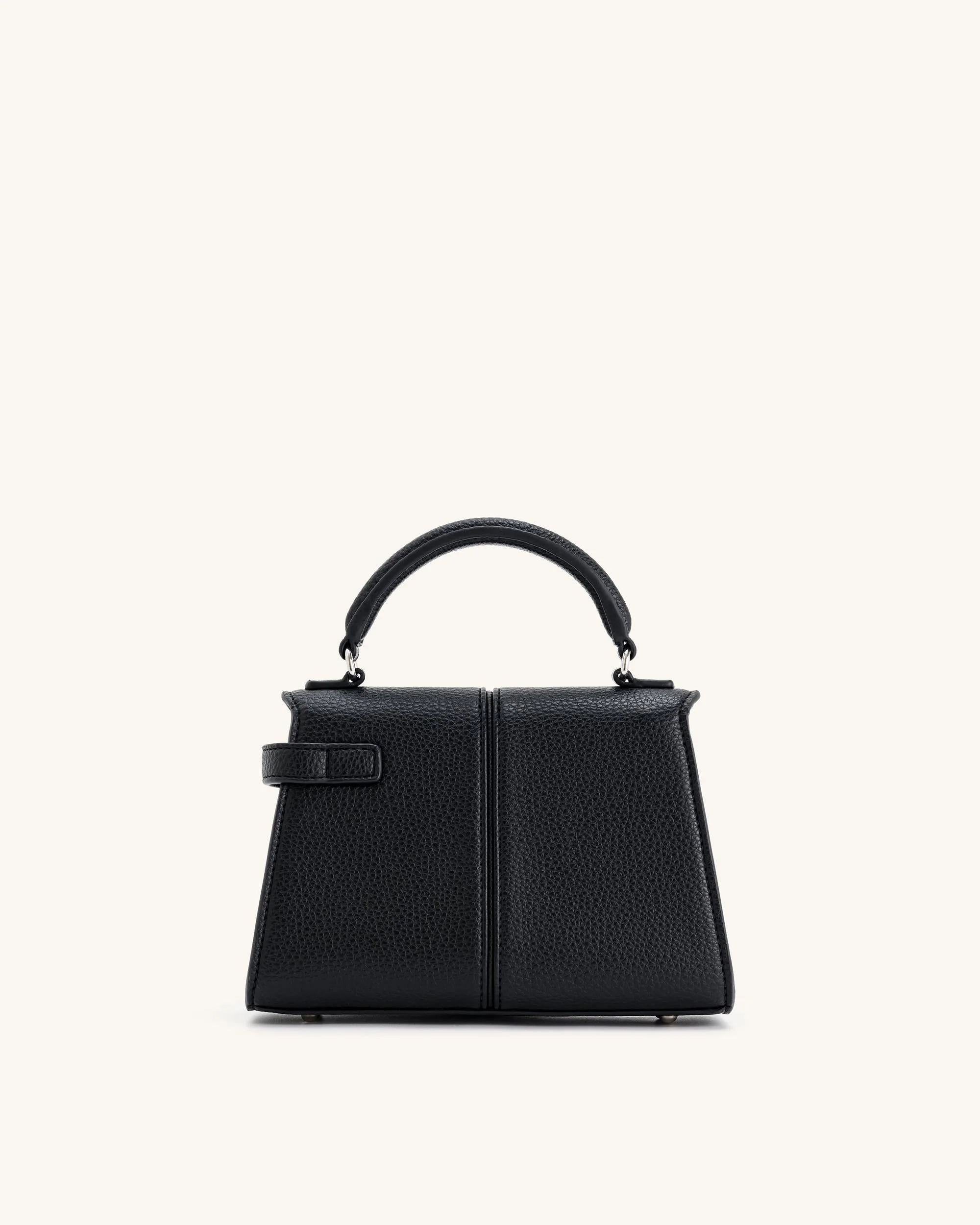 Elise Top Handle Bag - Black - Image 4