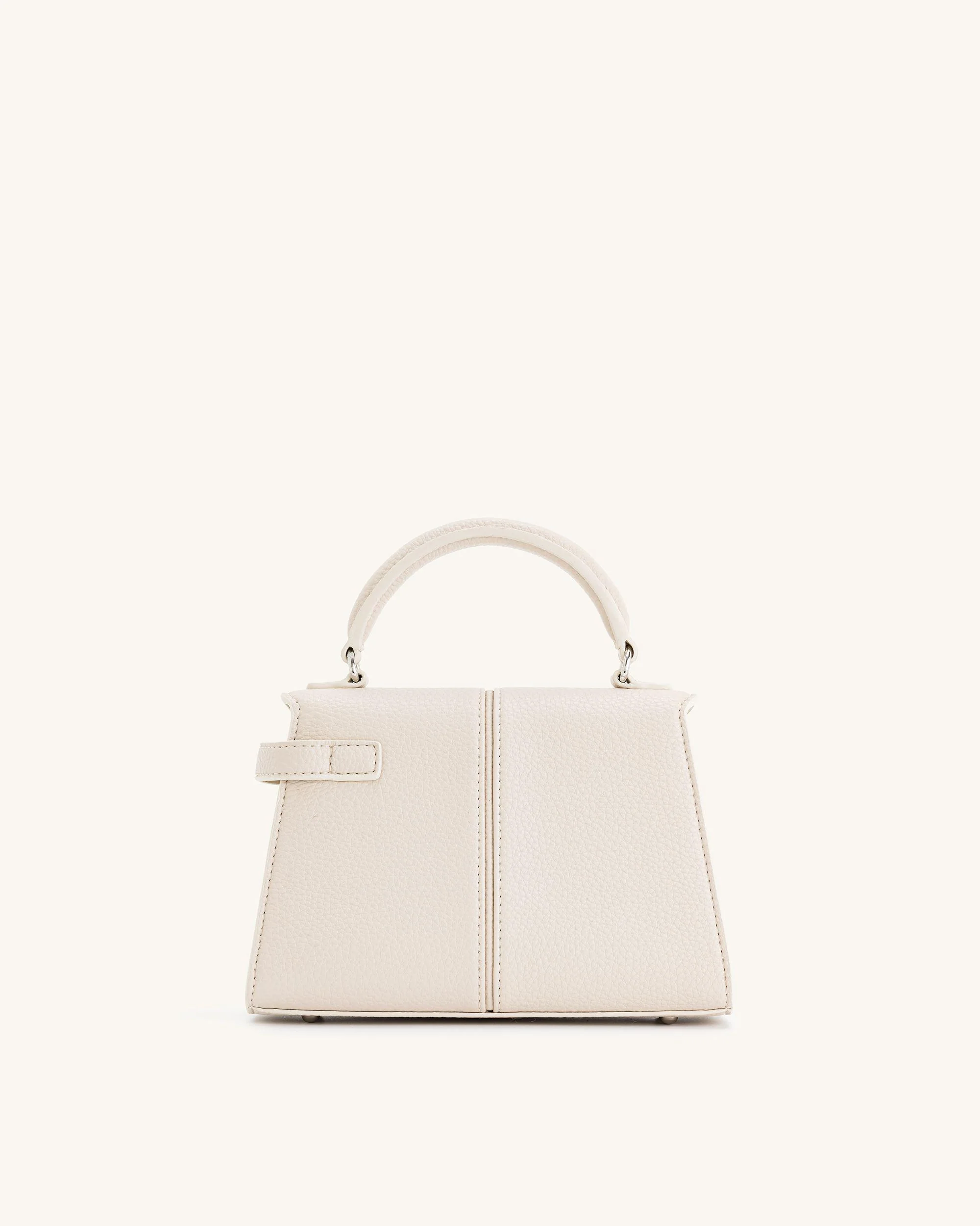 Elise Top Handle Bag - White - Image 4