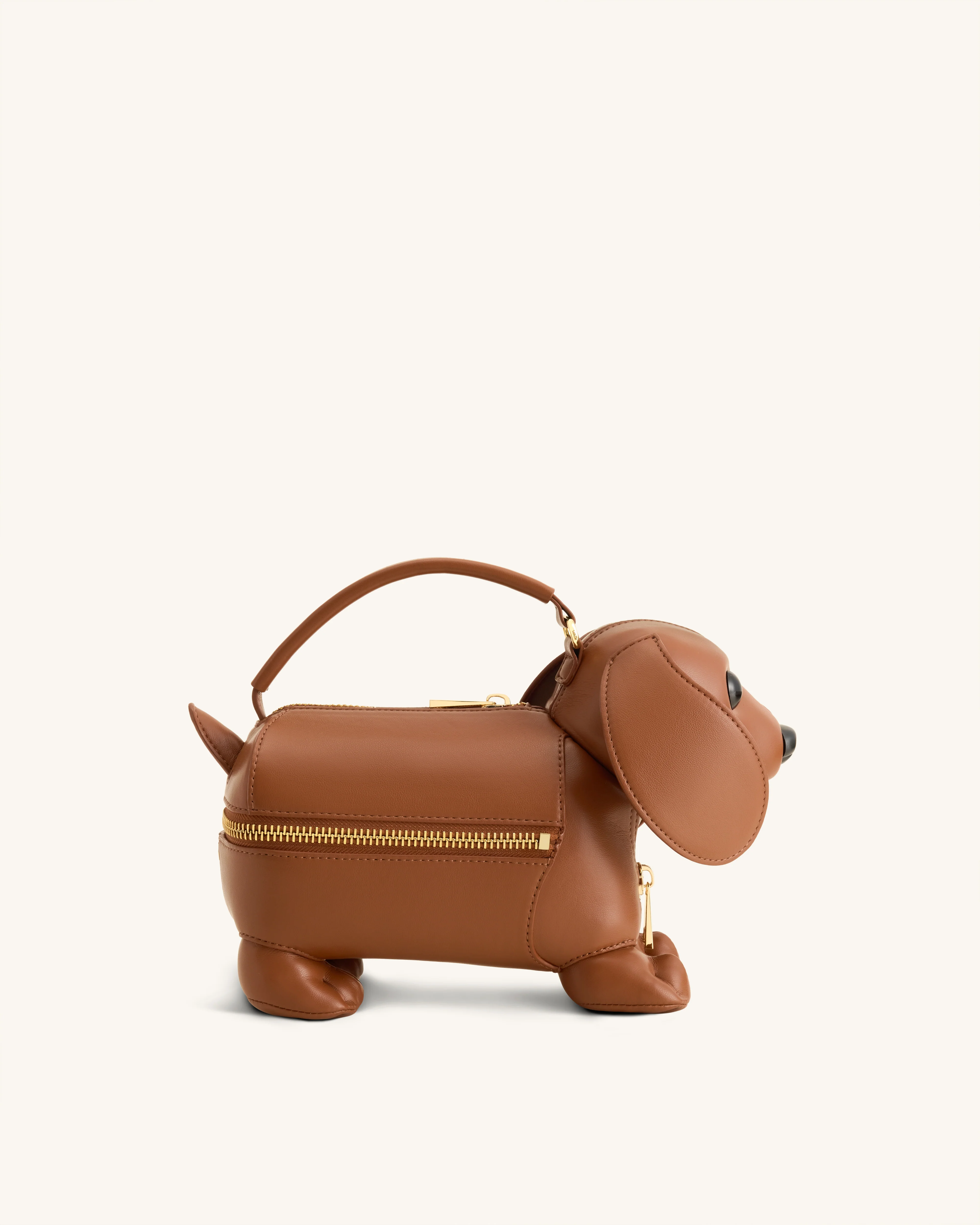 Emilia Dog-Shaped Bag - Brown - Image 3