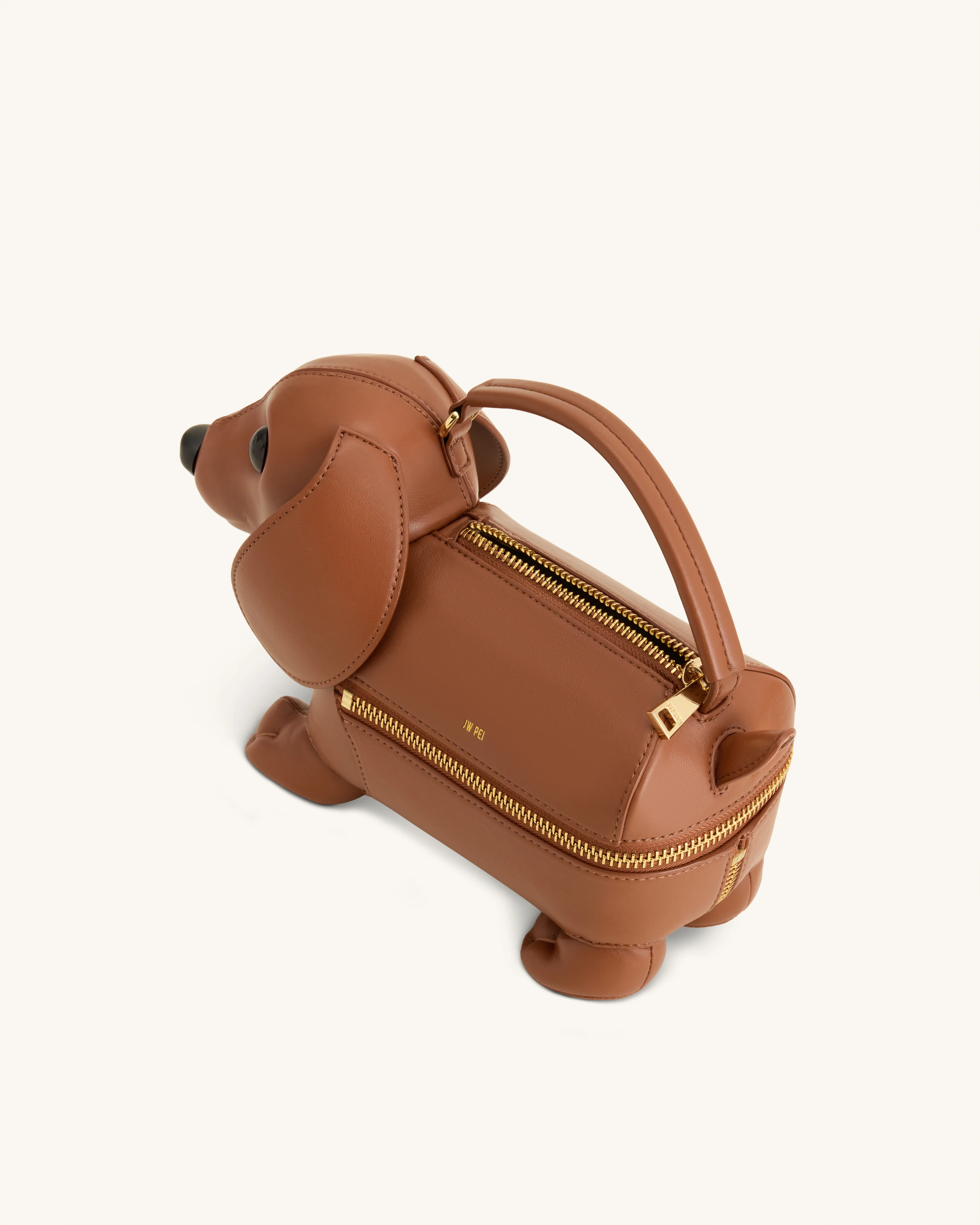 Emilia Dog-Shaped Bag - Brown - Image 4