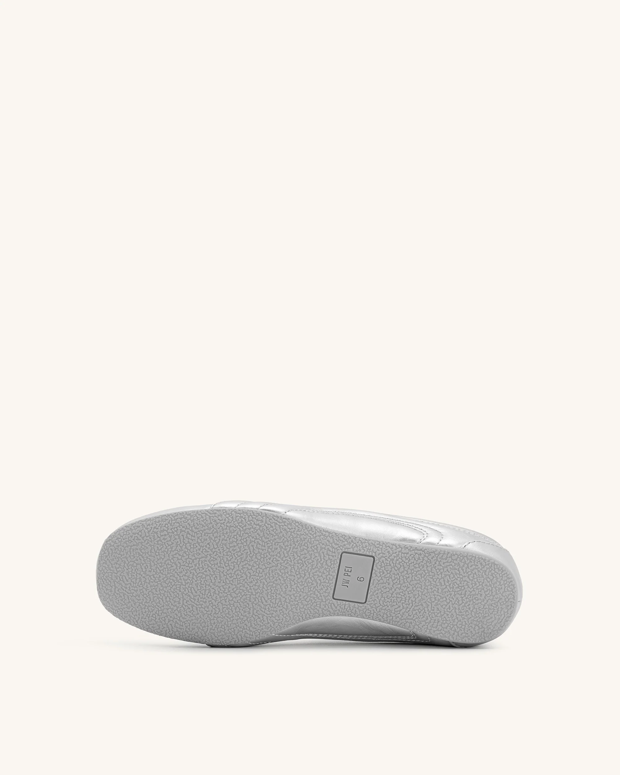 Ferne Streamlined Lustrous Sneakers  - Silver - Image 5