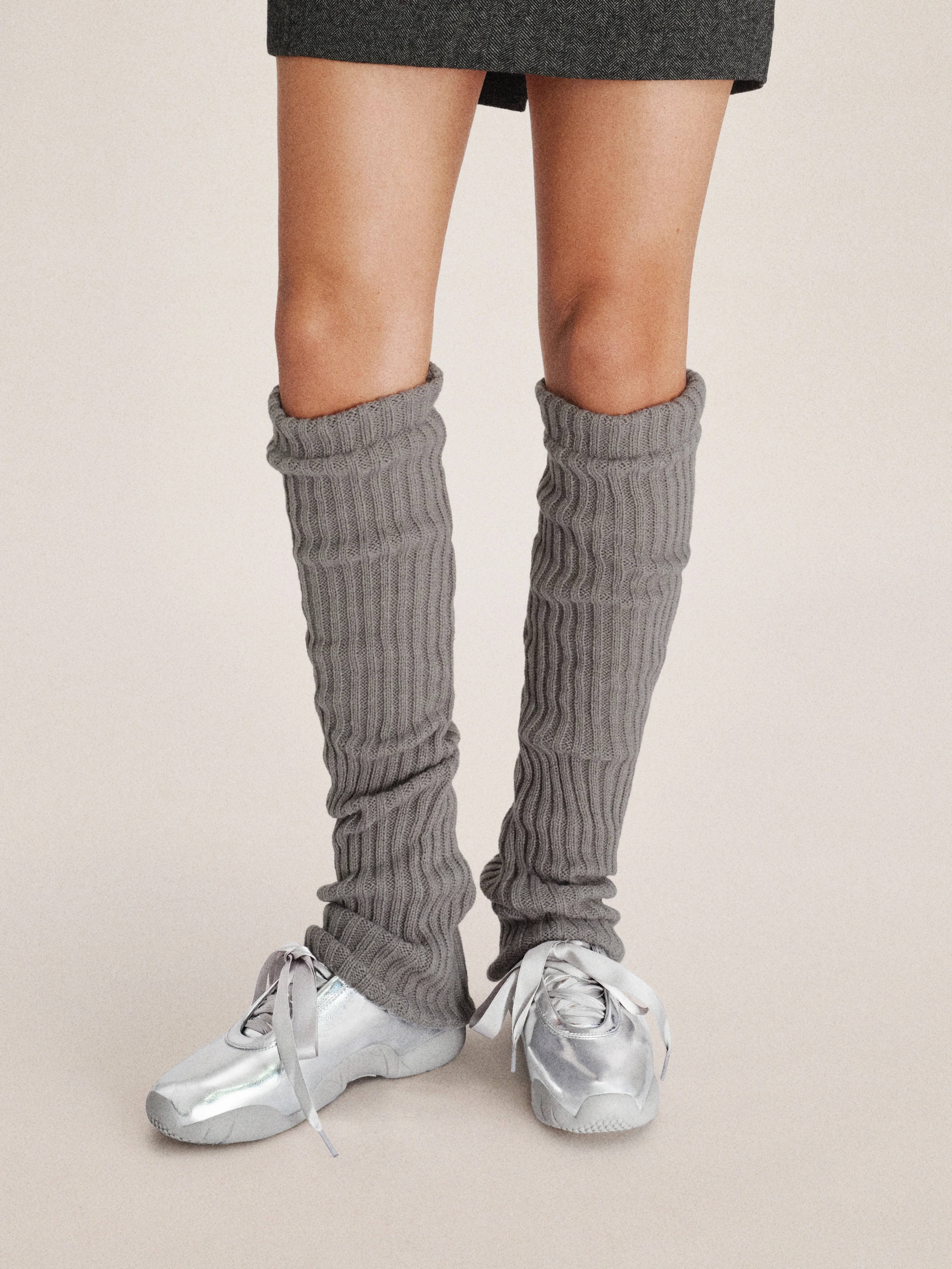 Flavia Ballerina Sneakers - Silver - Image 6