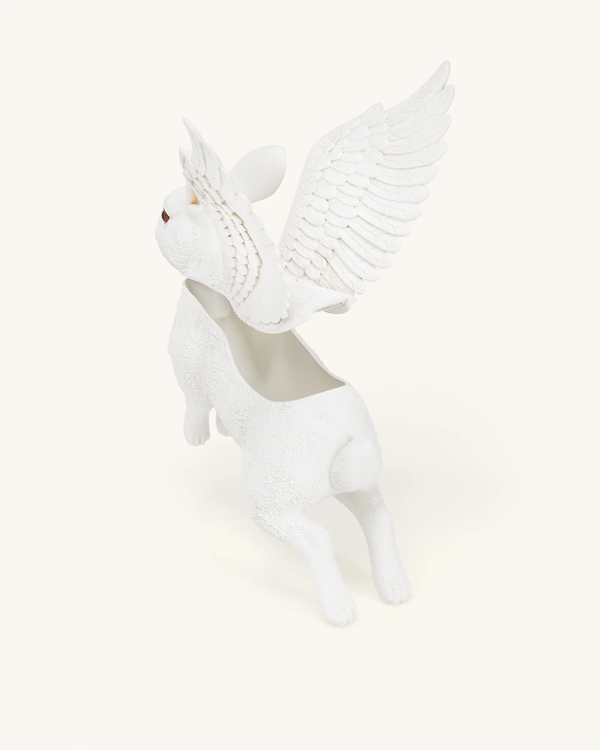 Flying Bunny Shaped Bag - White - Image 4