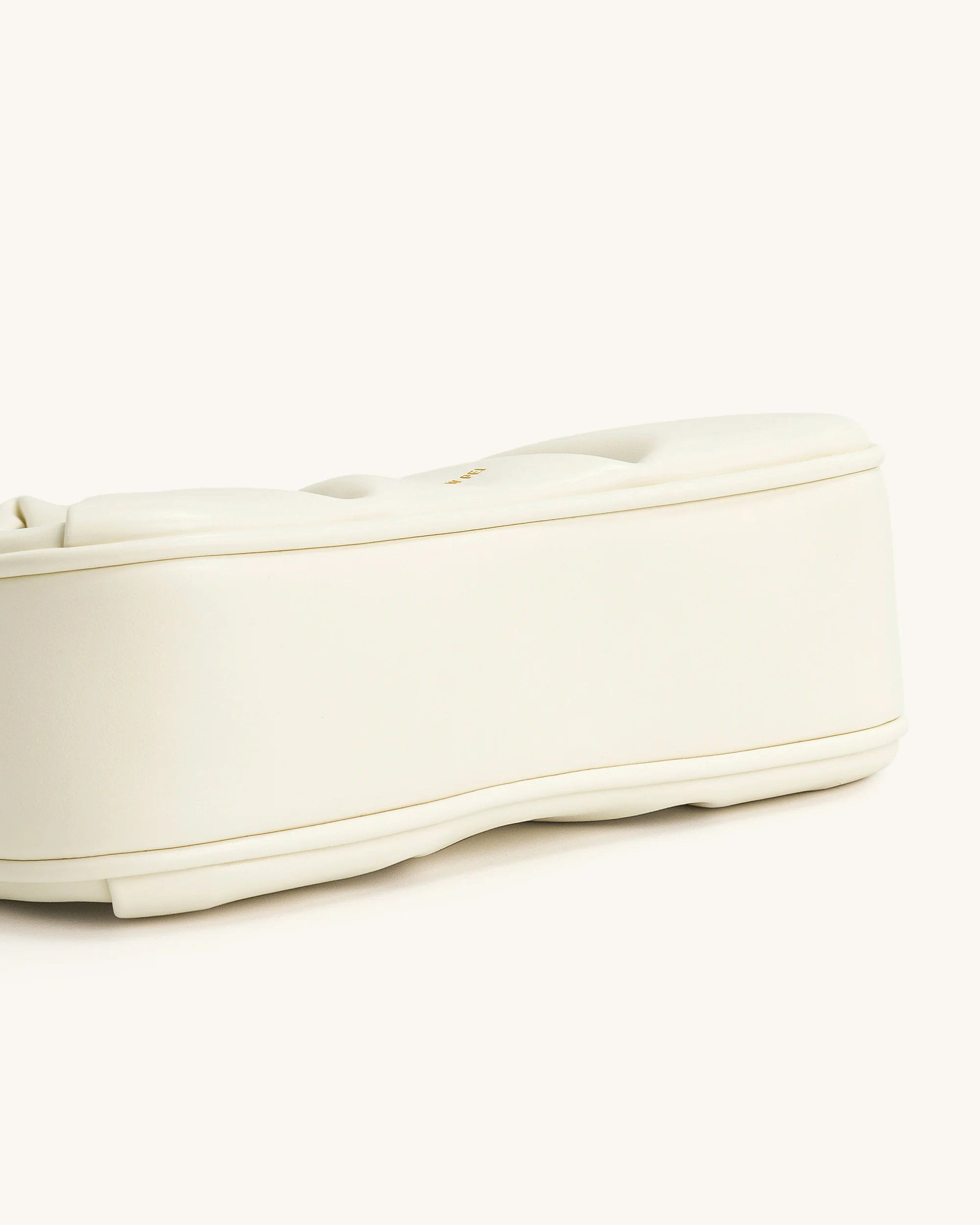 Gabbi Ruched Hobo Handbag - White - Image 5