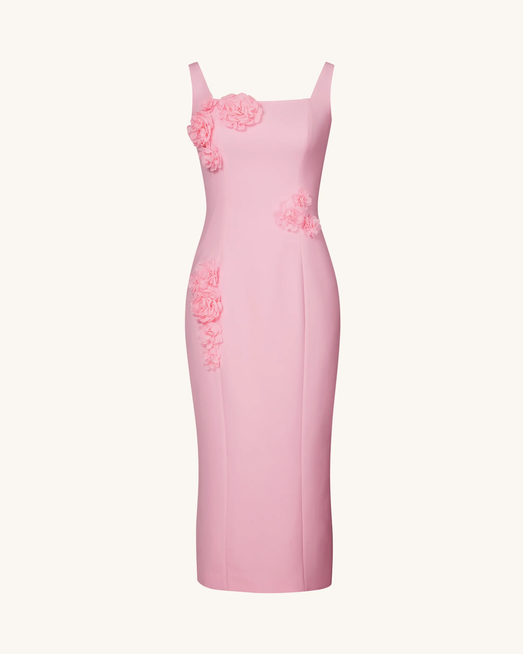 Garden Grace Sheath Dress - Pink - Image 3