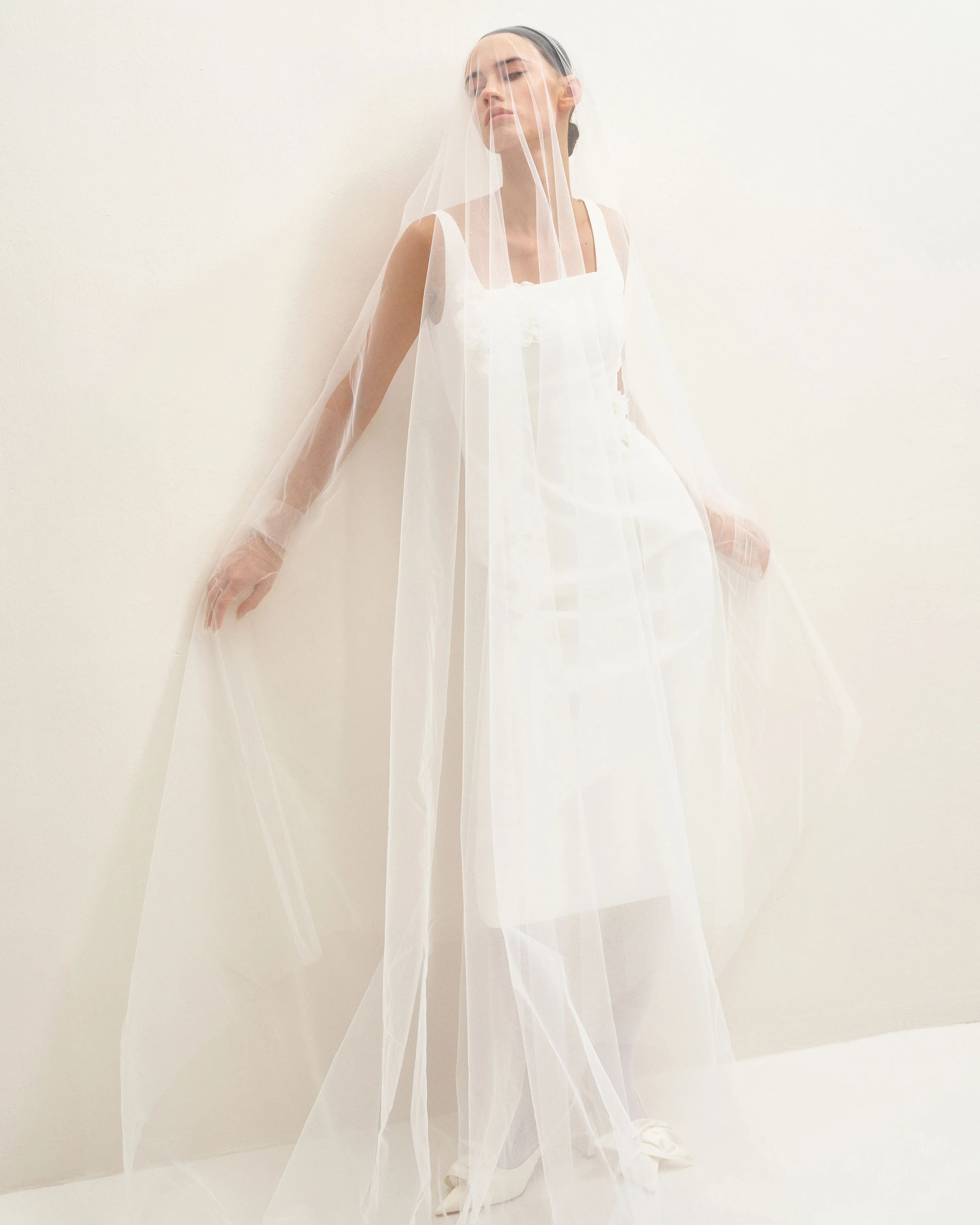 Garden Grace Sheath Dress - White - Image 3