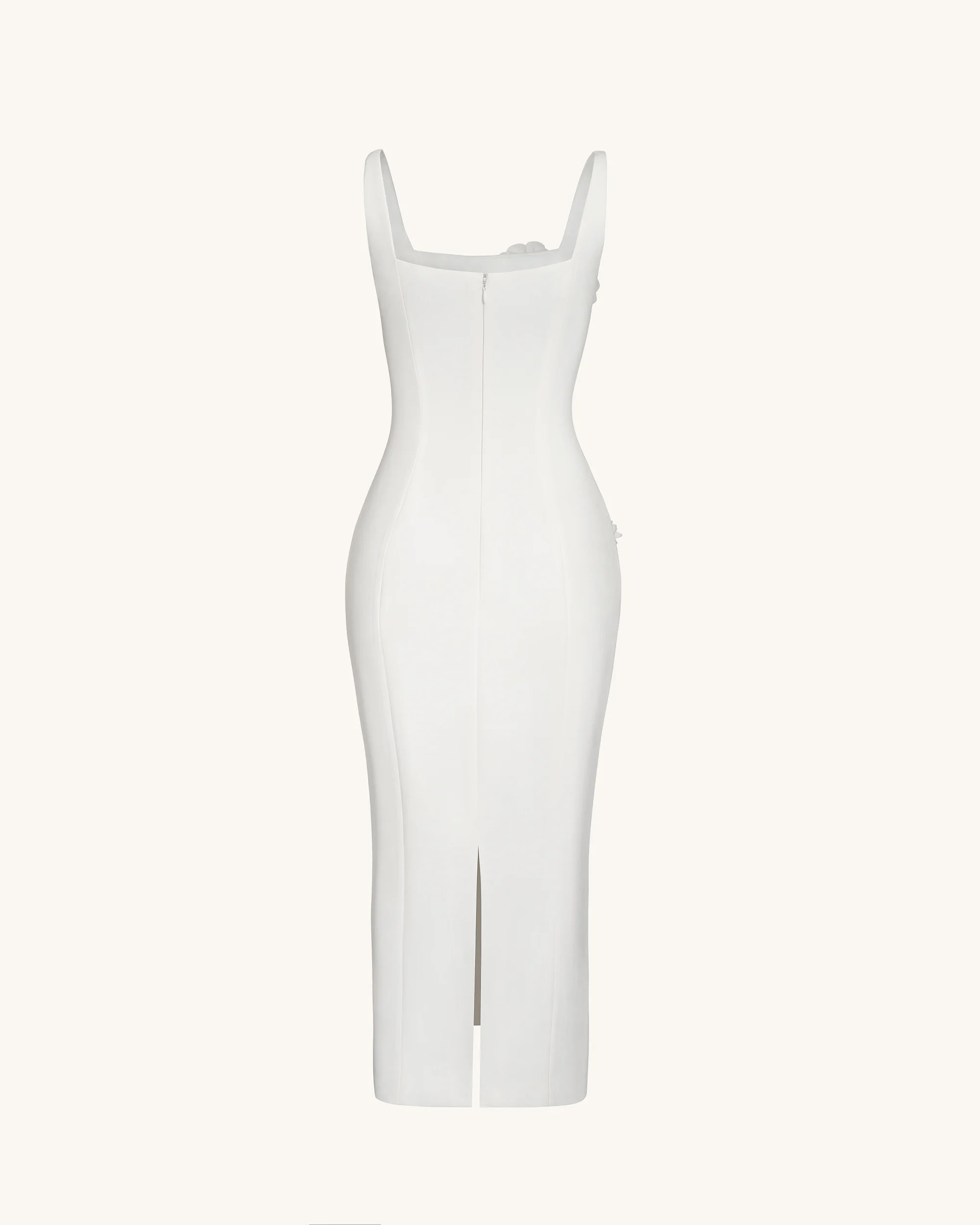 Garden Grace Sheath Dress - White - Image 6