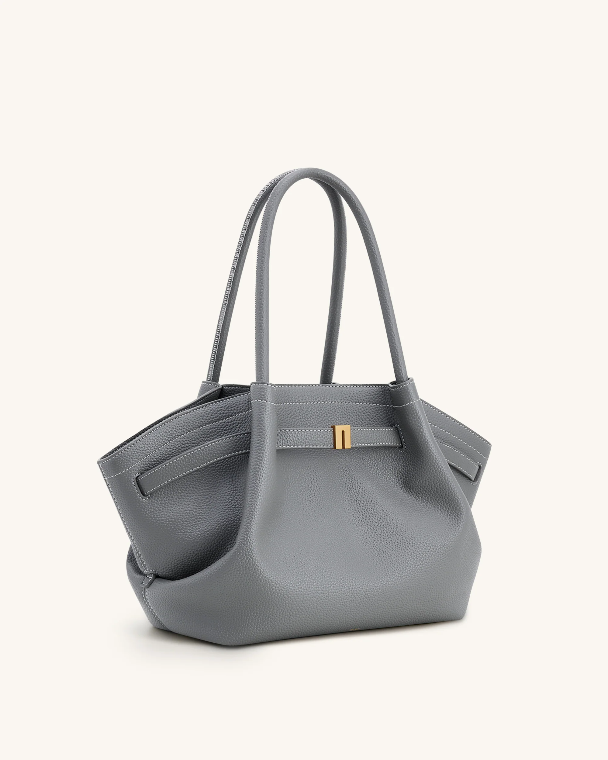 Hana Medium Tote Bag - Slate Gray - Image 3