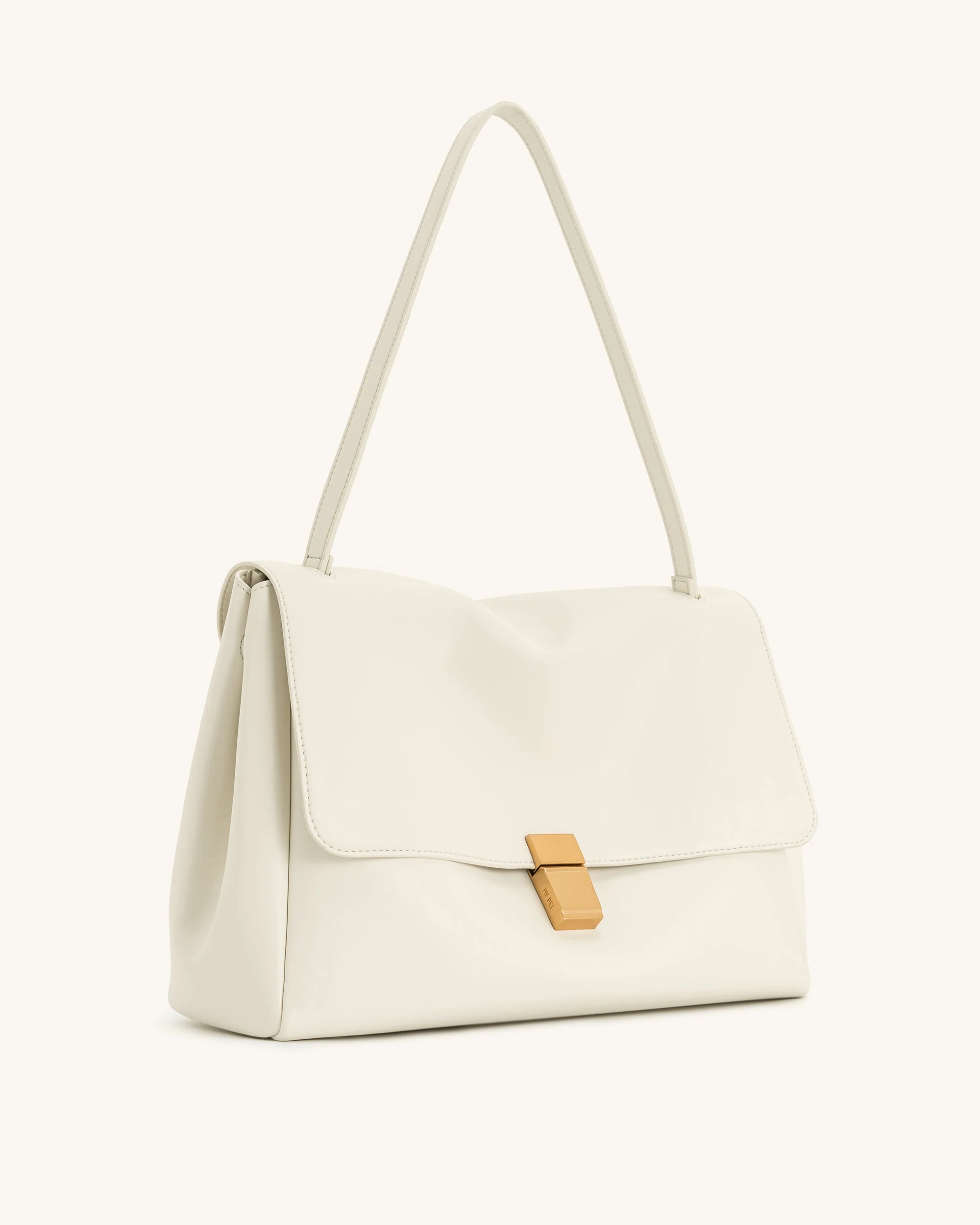 Hilary Shoulder Bag - White - Image 3