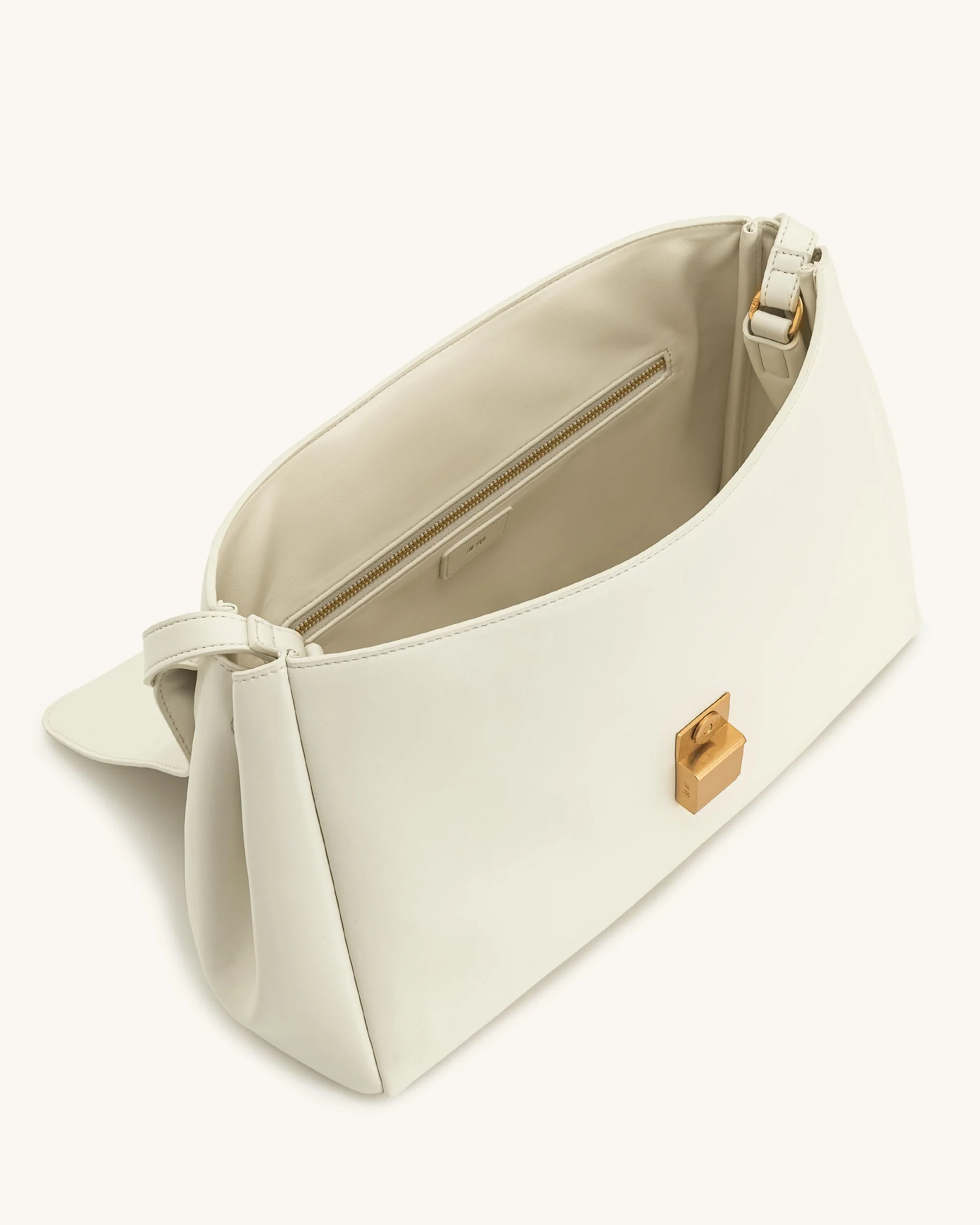 Hilary Shoulder Bag - White - Image 5