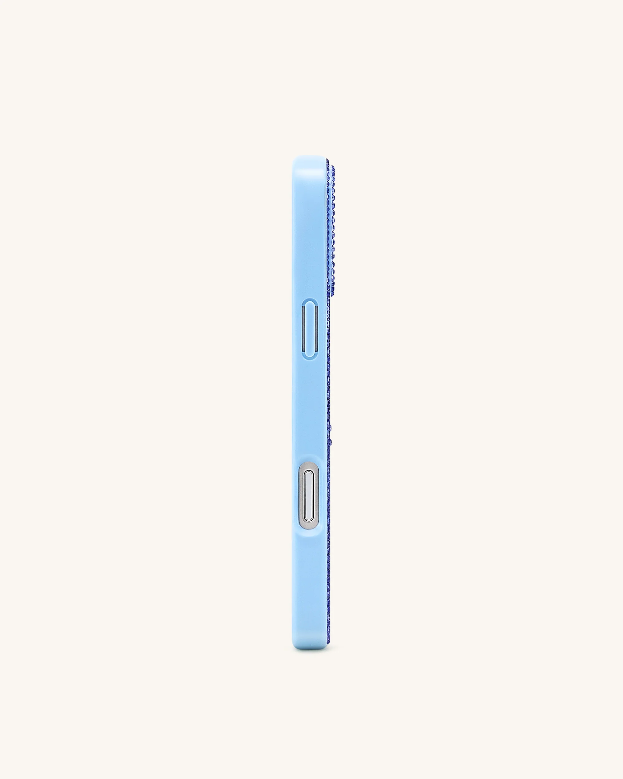 Holiday Wreath Bling Phone Case - Light Blue - Image 3