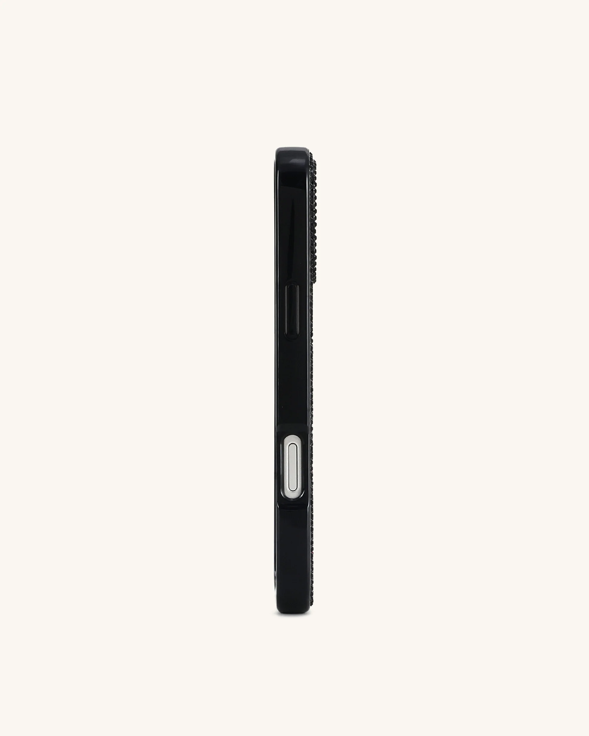 I Love Me Artificial Crystal Phone Case - Black - Image 3