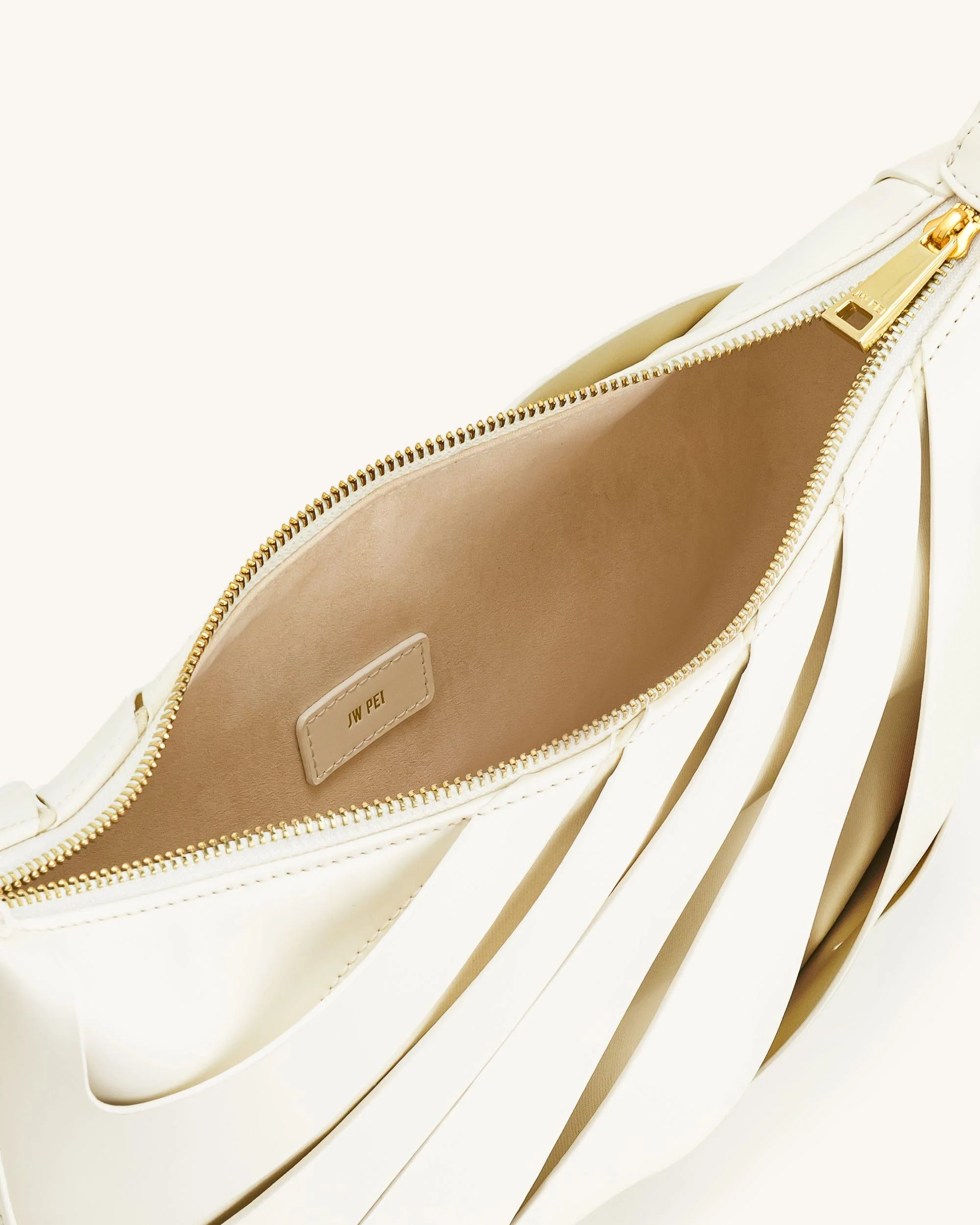 Jana Hollow Out Shoulder Bag - White - Image 5