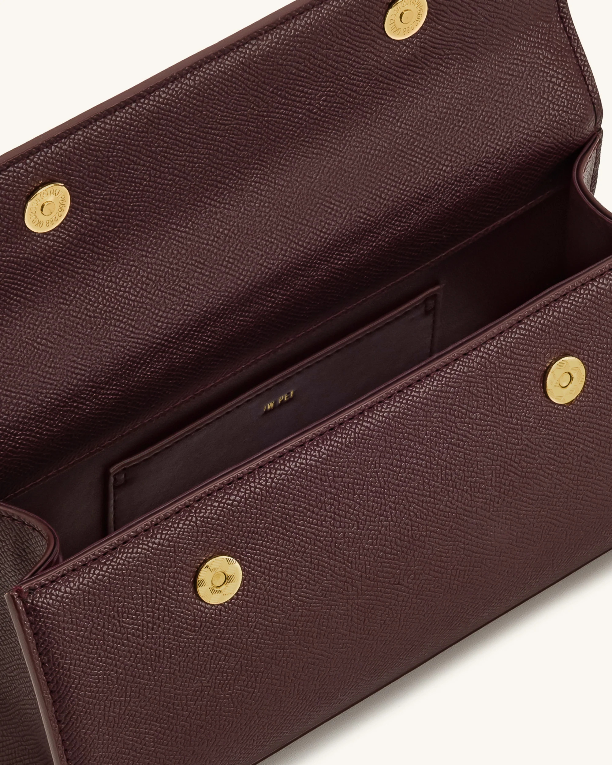 Keyla Top Handle Bag - Deep Burgundy - Image 4