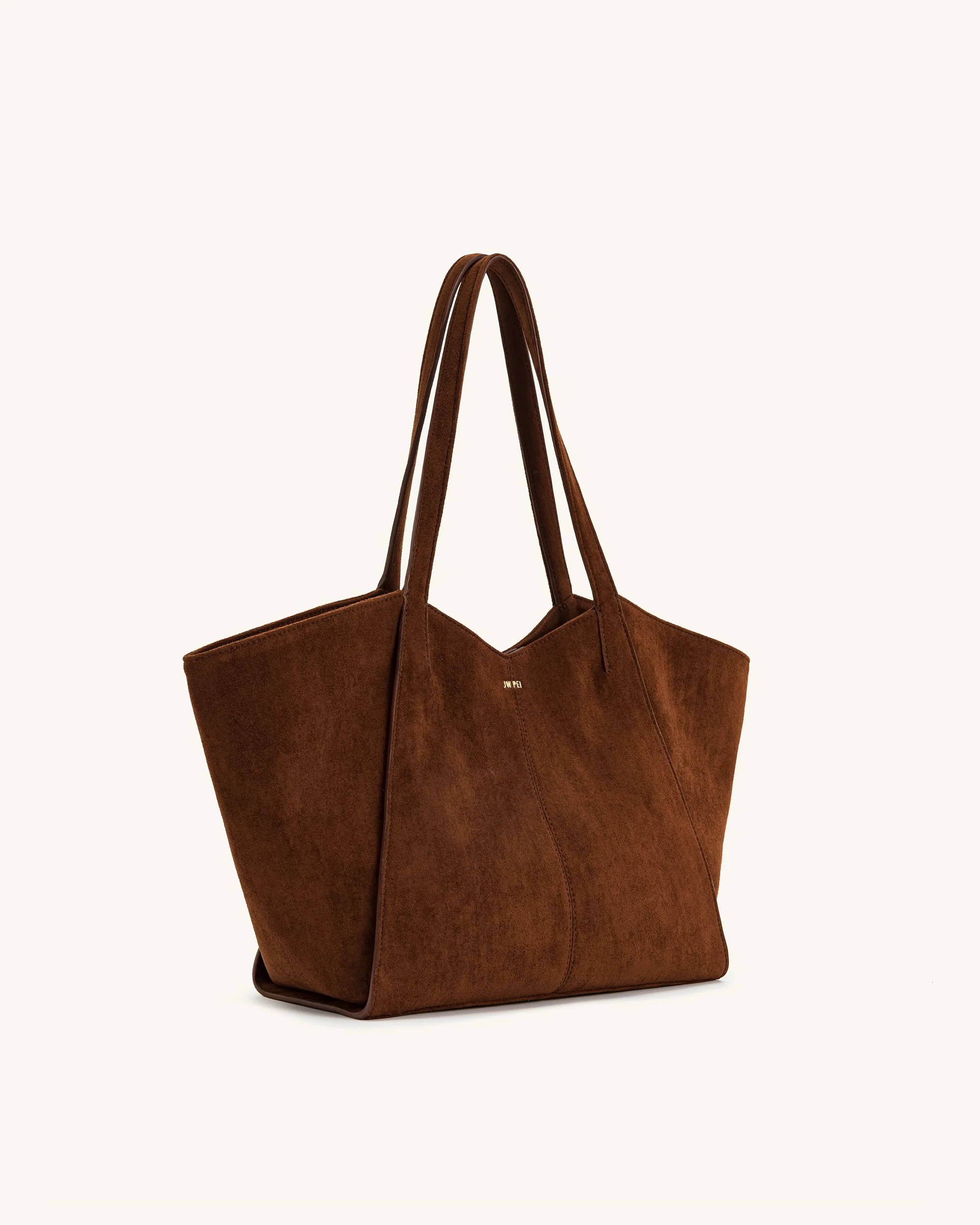 Kiana Large Capacity Tote Bag - Dark Brown - Image 3