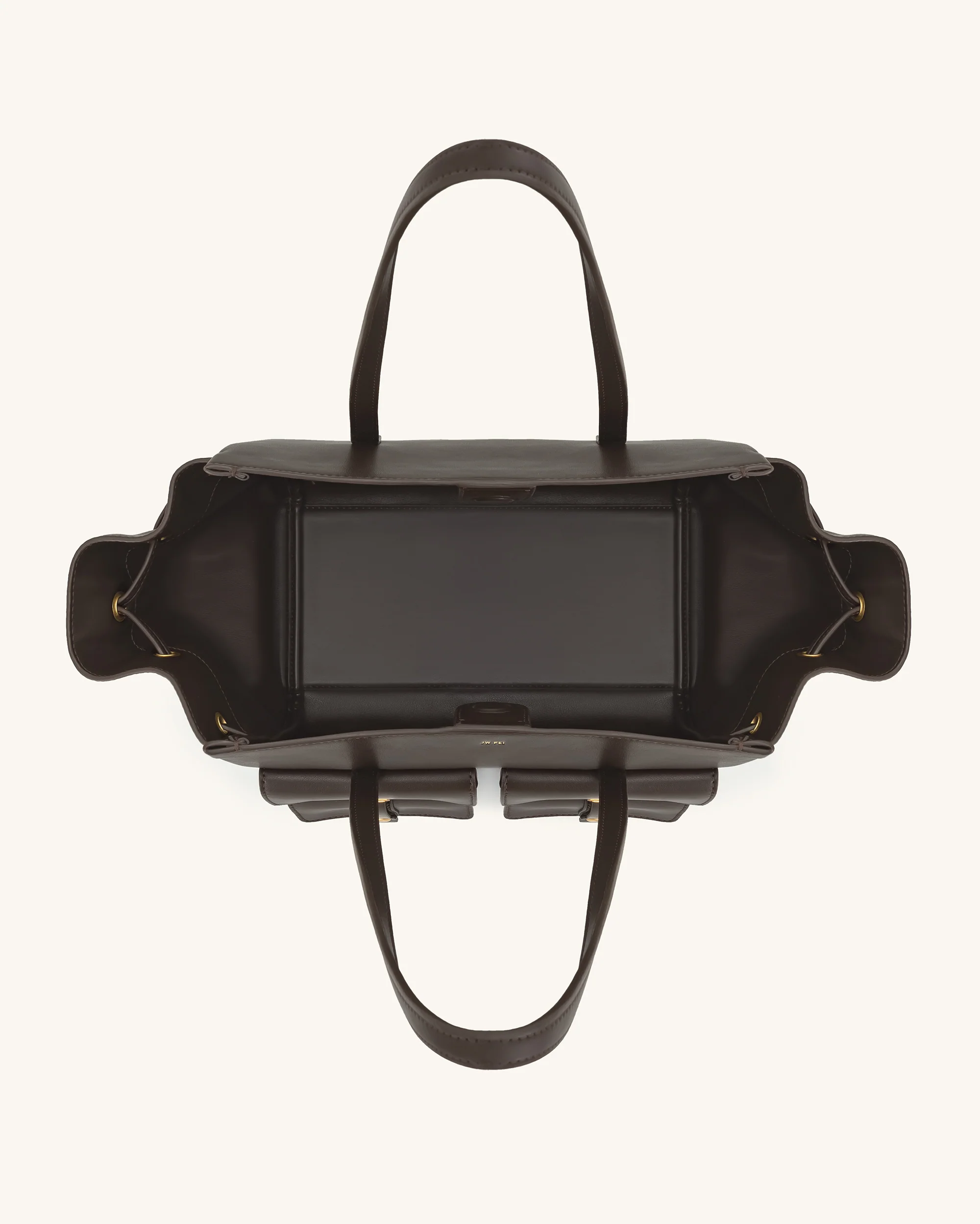 Linda Tote Bag - Dark Brown - Image 4