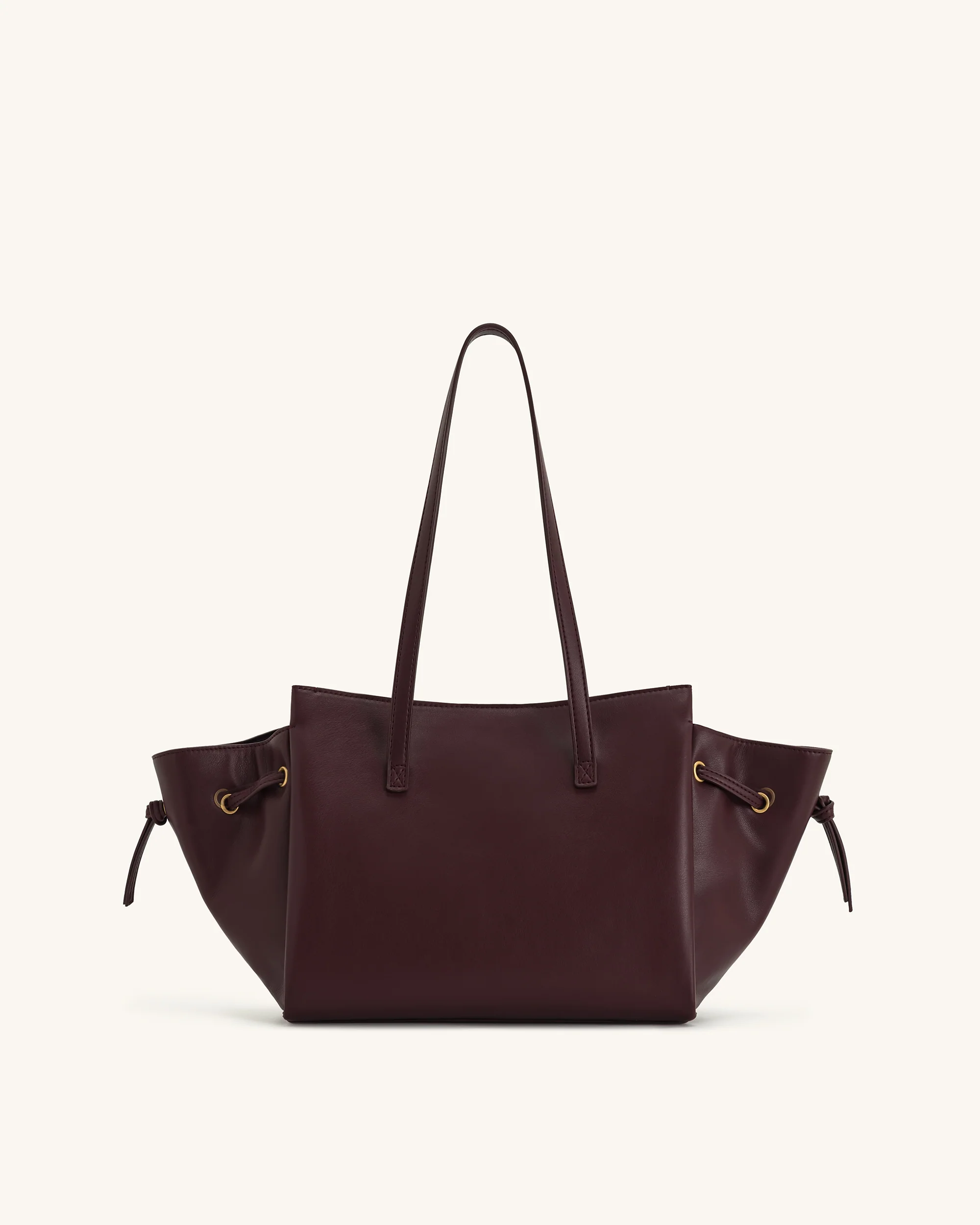 Linda Tote Bag - Deep Burgundy - Image 3