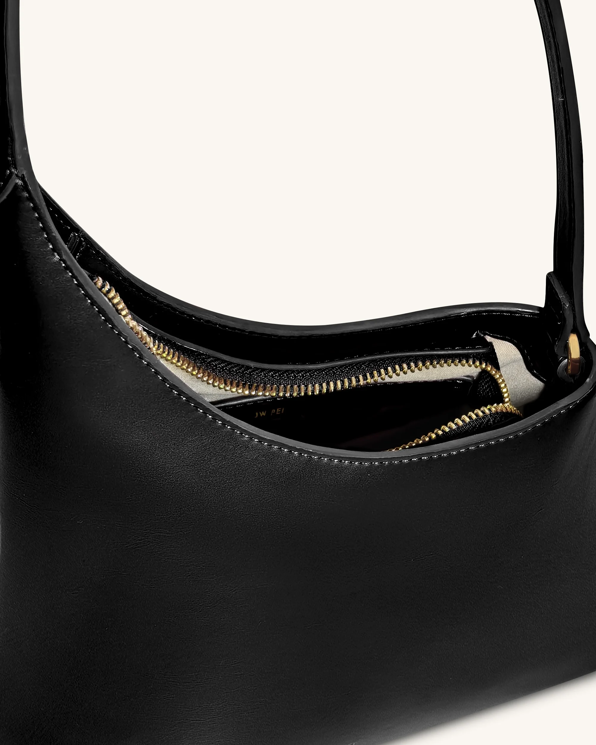 Lyra Shoulder Bag - Black - Image 5