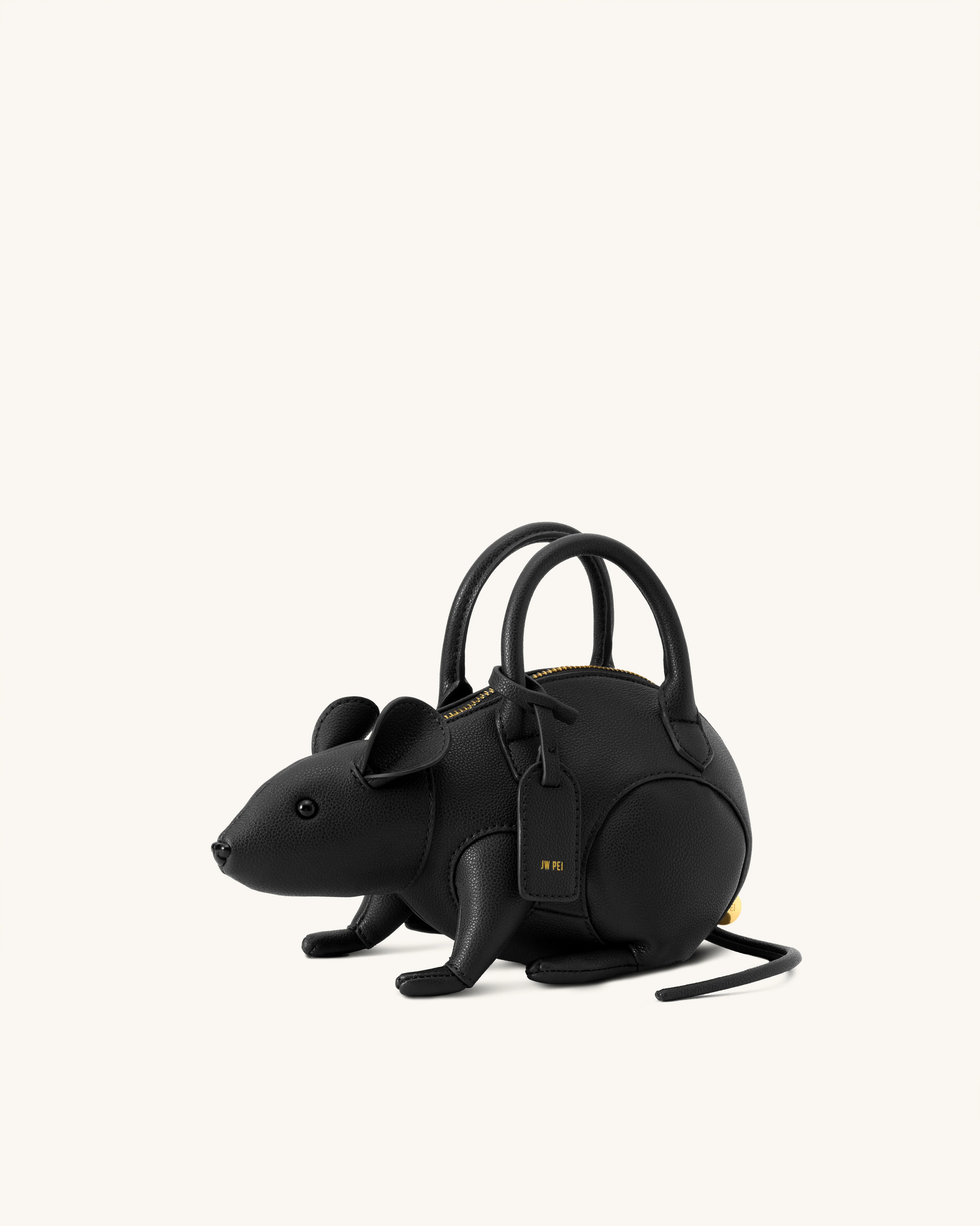 Mia Mouse Top Handle Bag - Black - Image 2