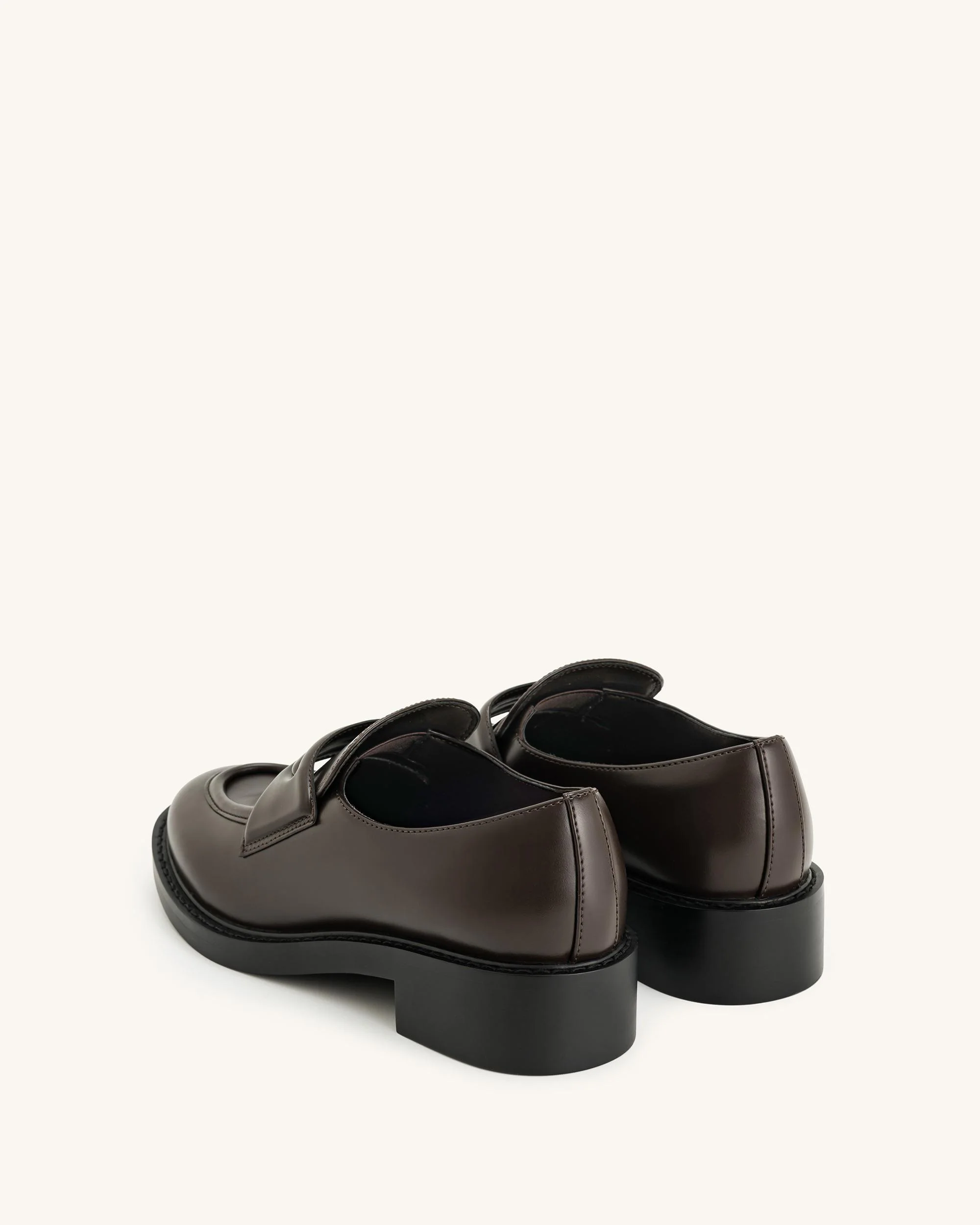 Micah Chunky Loafer - Brown - Image 5