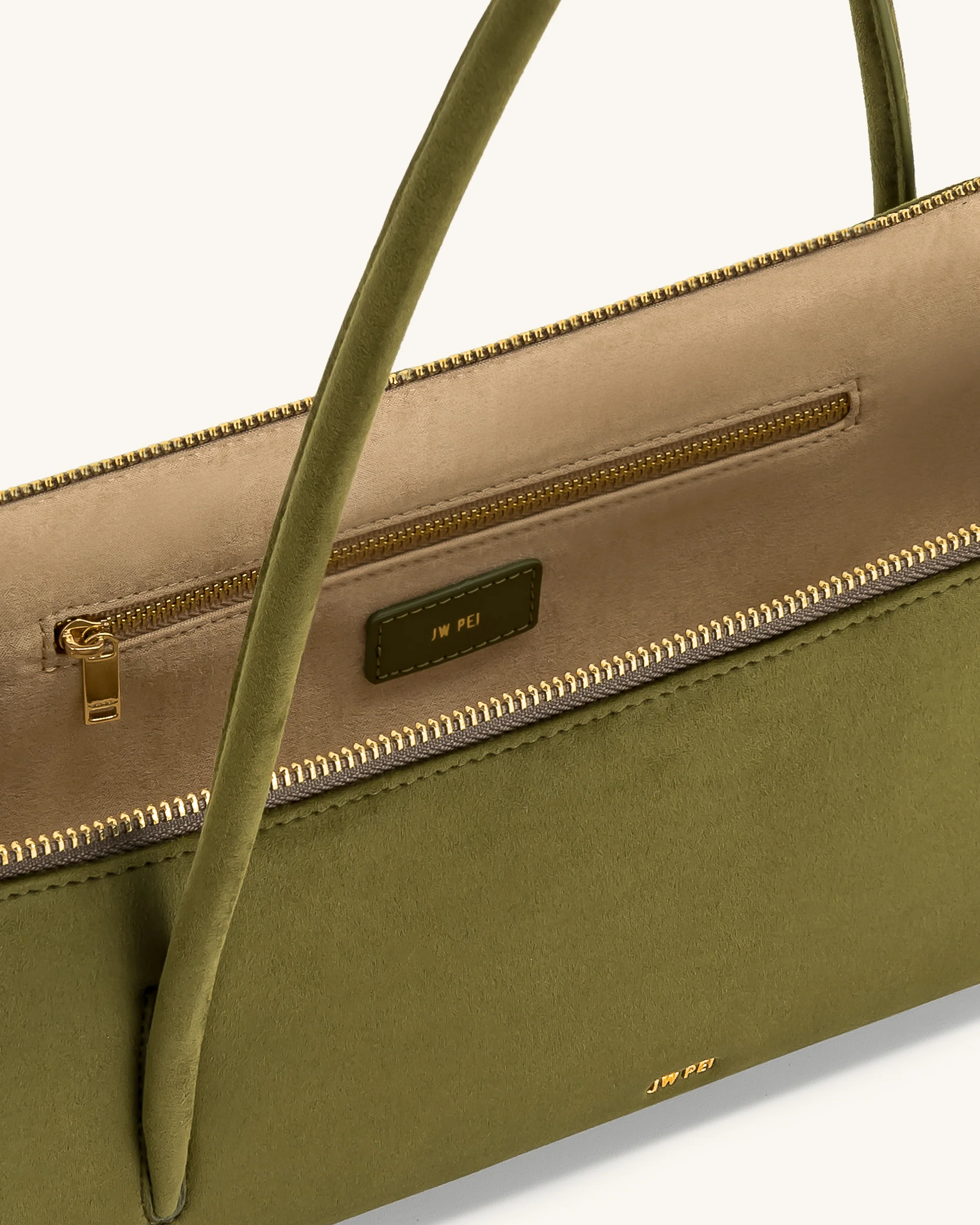 Nova Shoulder Bag - Dark Olive - Image 5