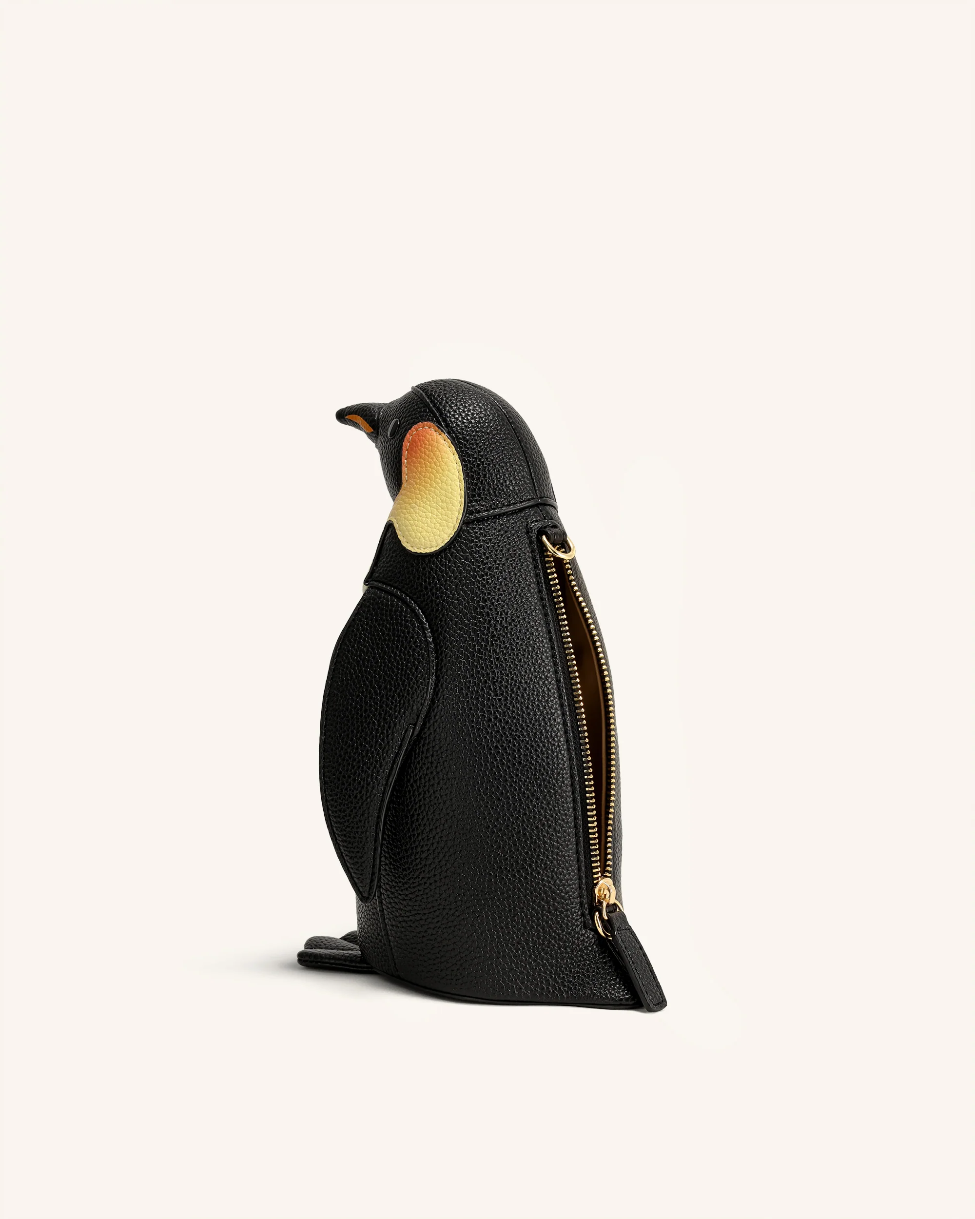 Pia Penguin Crossbody Bag - Black - Image 4