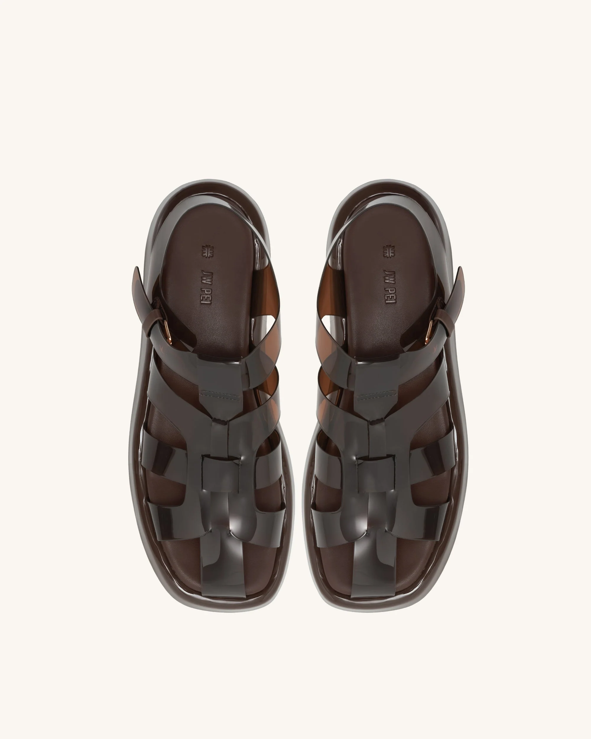 Piper Platform Sandal - Coffee - Image 3