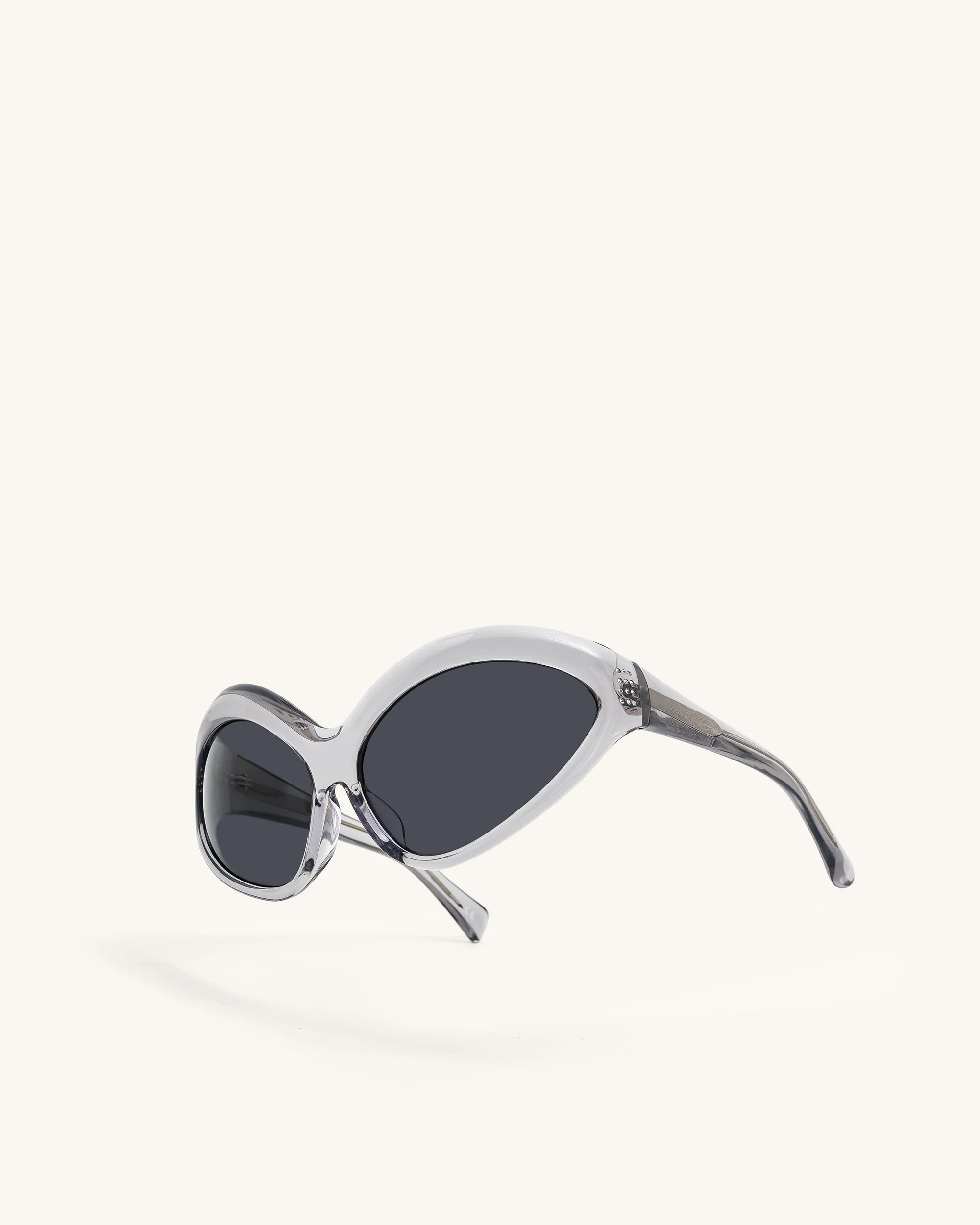 Quorra Cateye Sunglasses - Gray - Image 3