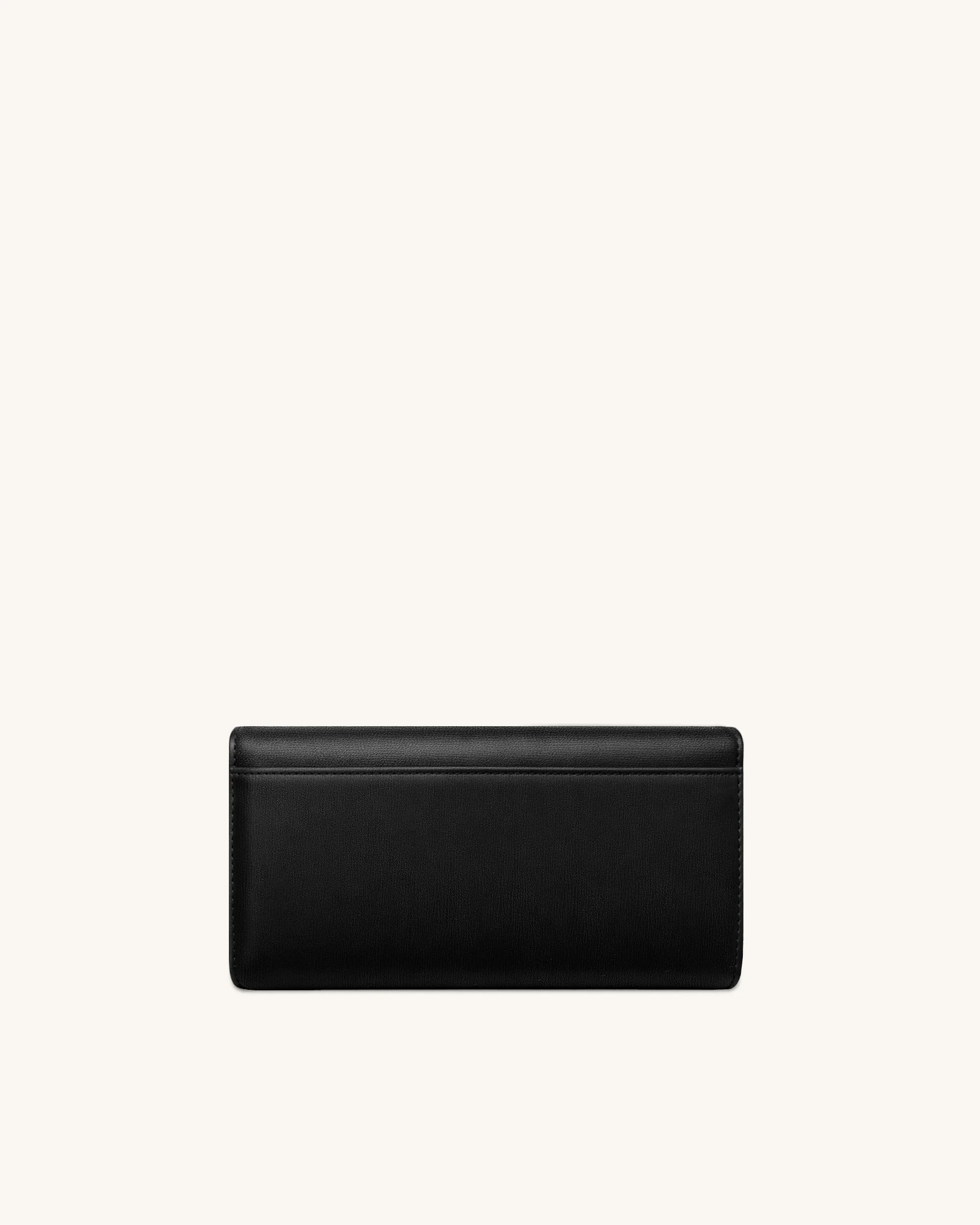 Seren Flap Long Wallet - Black - Image 3