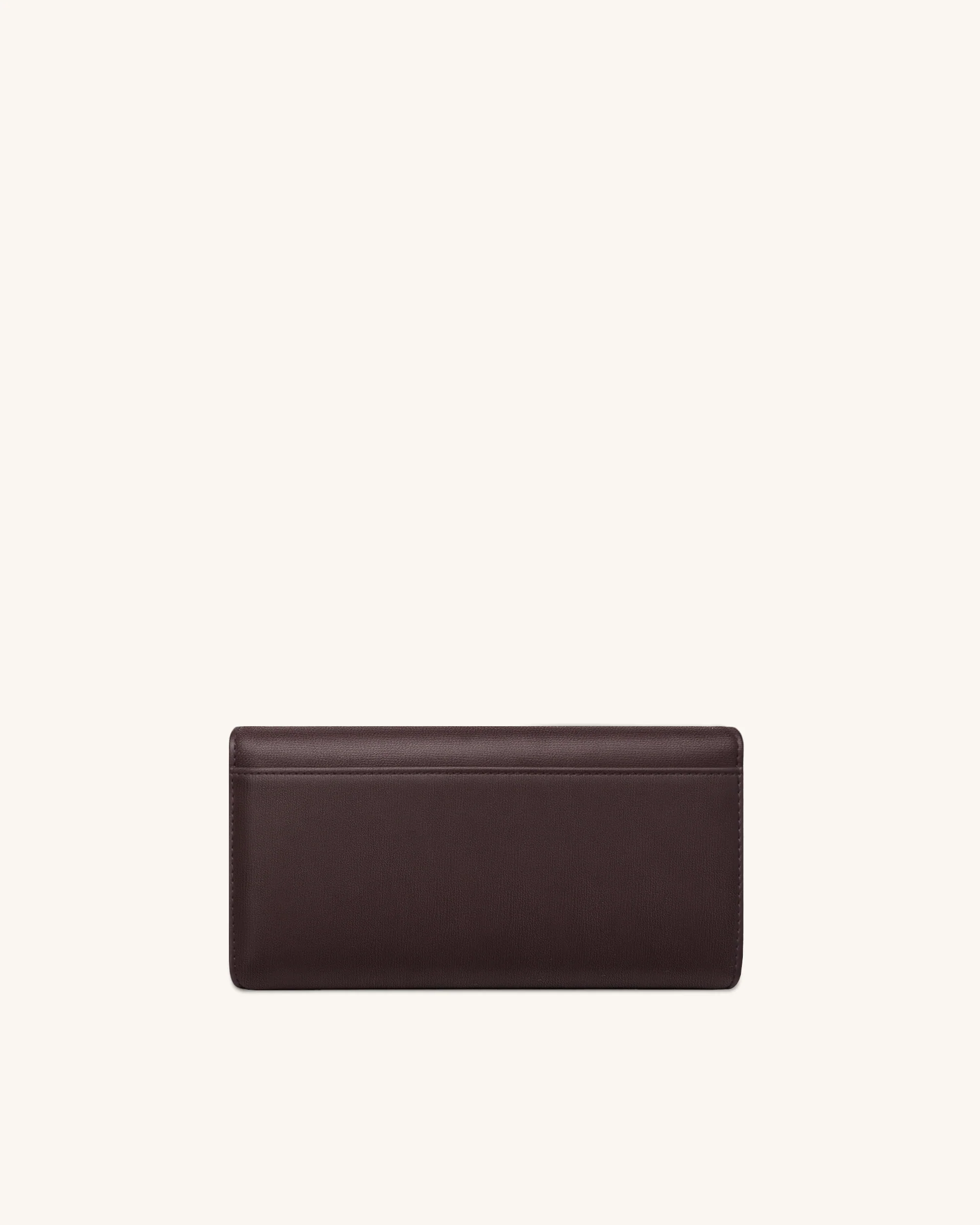Seren Flap Long Wallet - Chestnut Black - Image 3