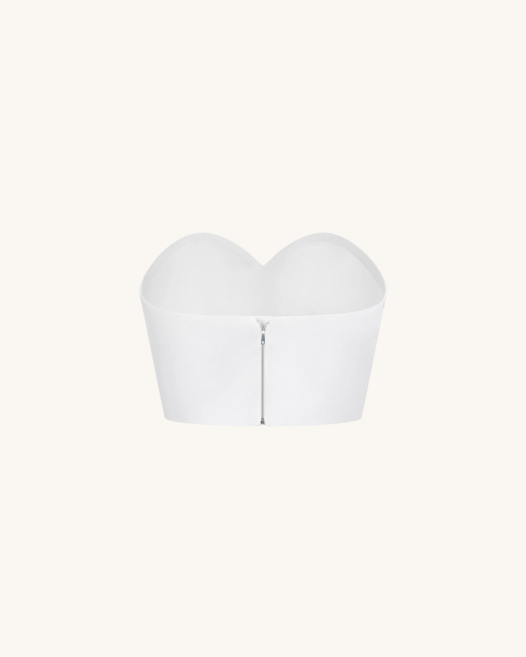 Sweetheart Bustier - White - Image 7