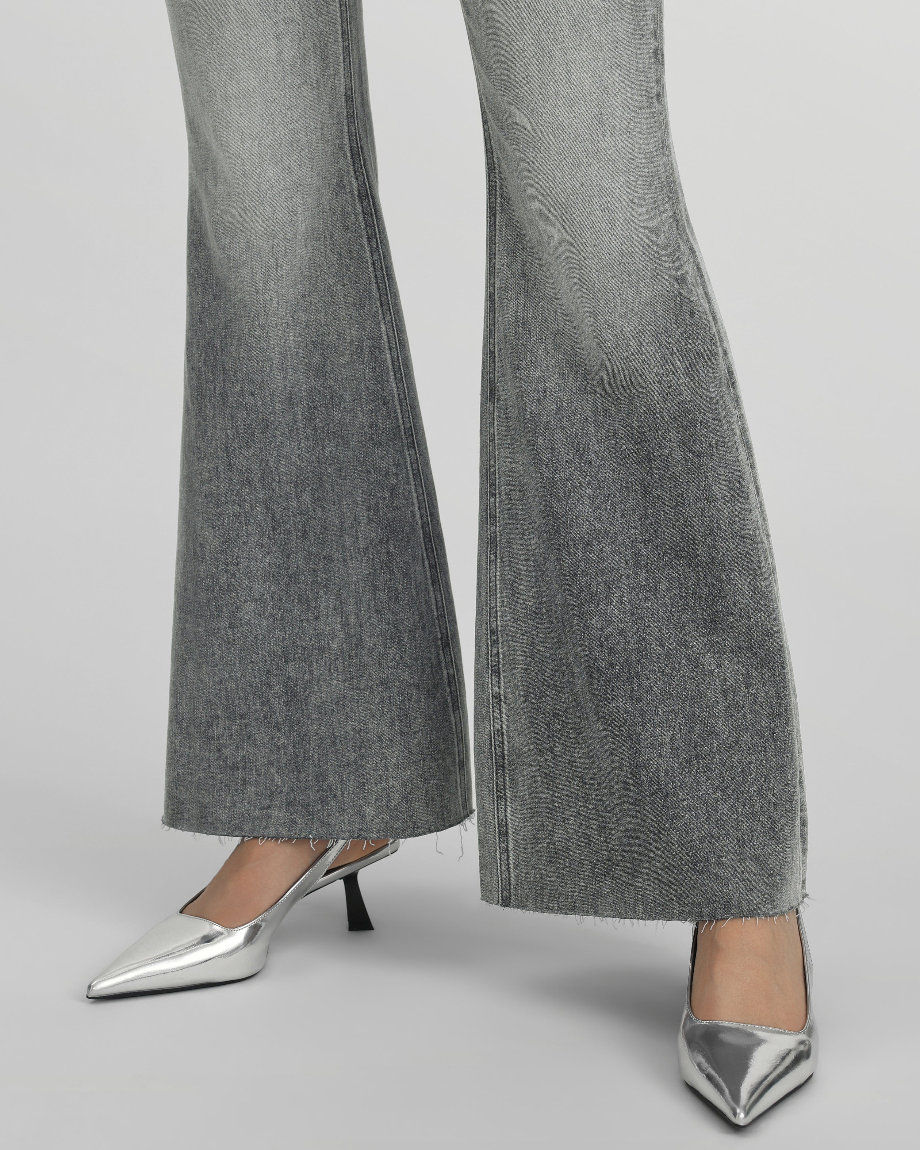 The Boogie Child Fray Jeans - Smoke and Mirrors - Image 5