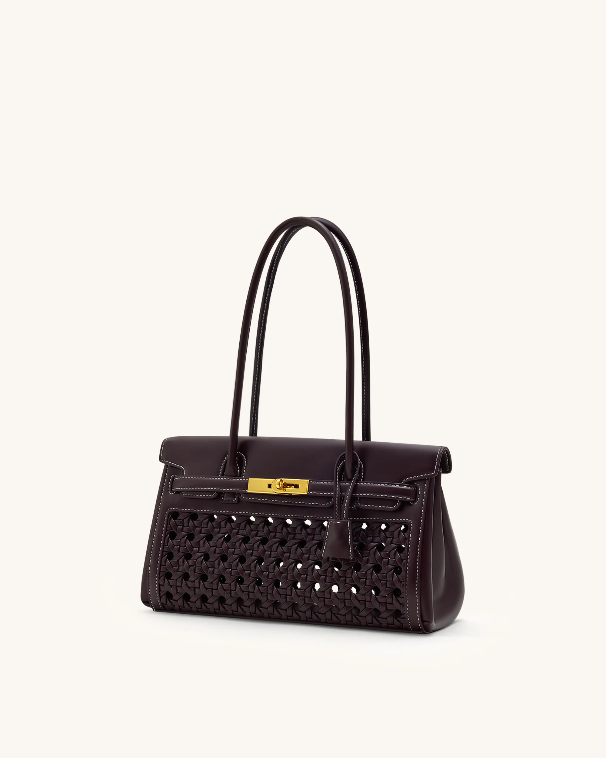 Yara Shoulder Bag - Dark Red - Image 2